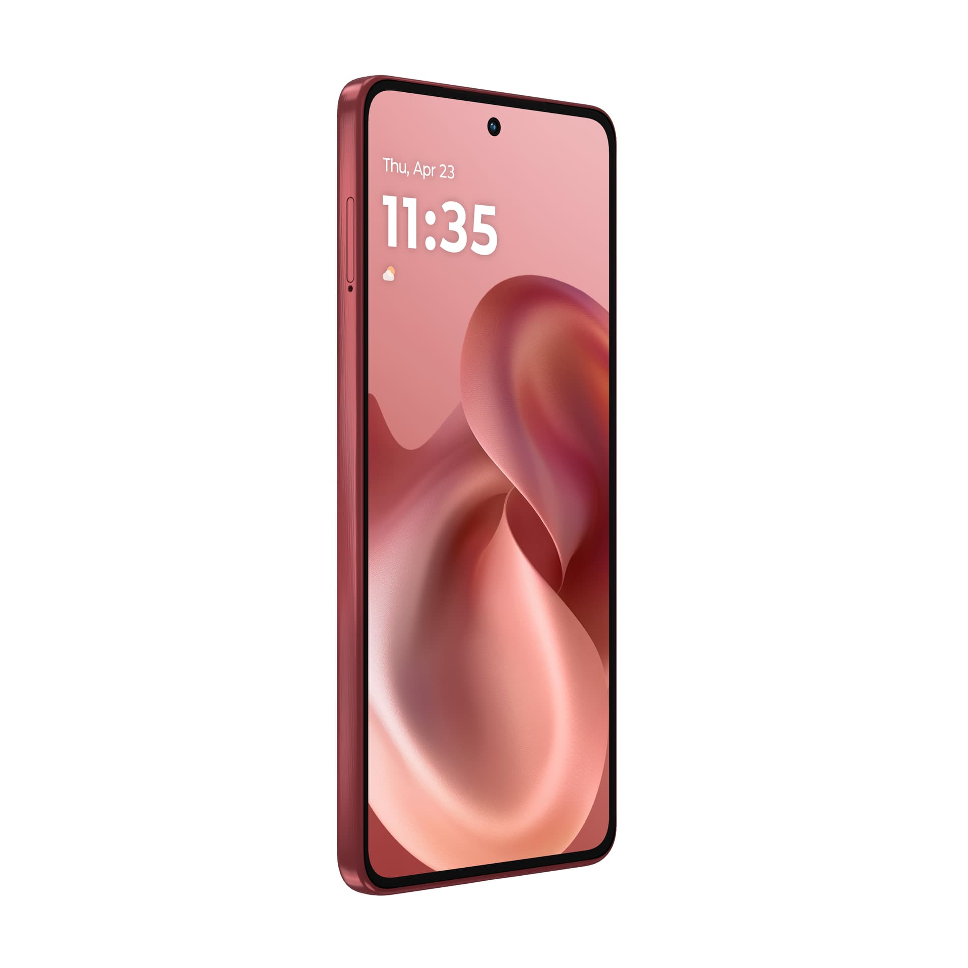 Telefon Mobil Motorola Moto G86, Procesor Mediatek Dimensity 7300, P-OLED 6.67", 12GB RAM, 256GB Flash, Camera Duala 50 + 8 MP, Wi-Fi, 5G, Dual Sim, Android (Roz) "PB8X0035PL" — miniatură