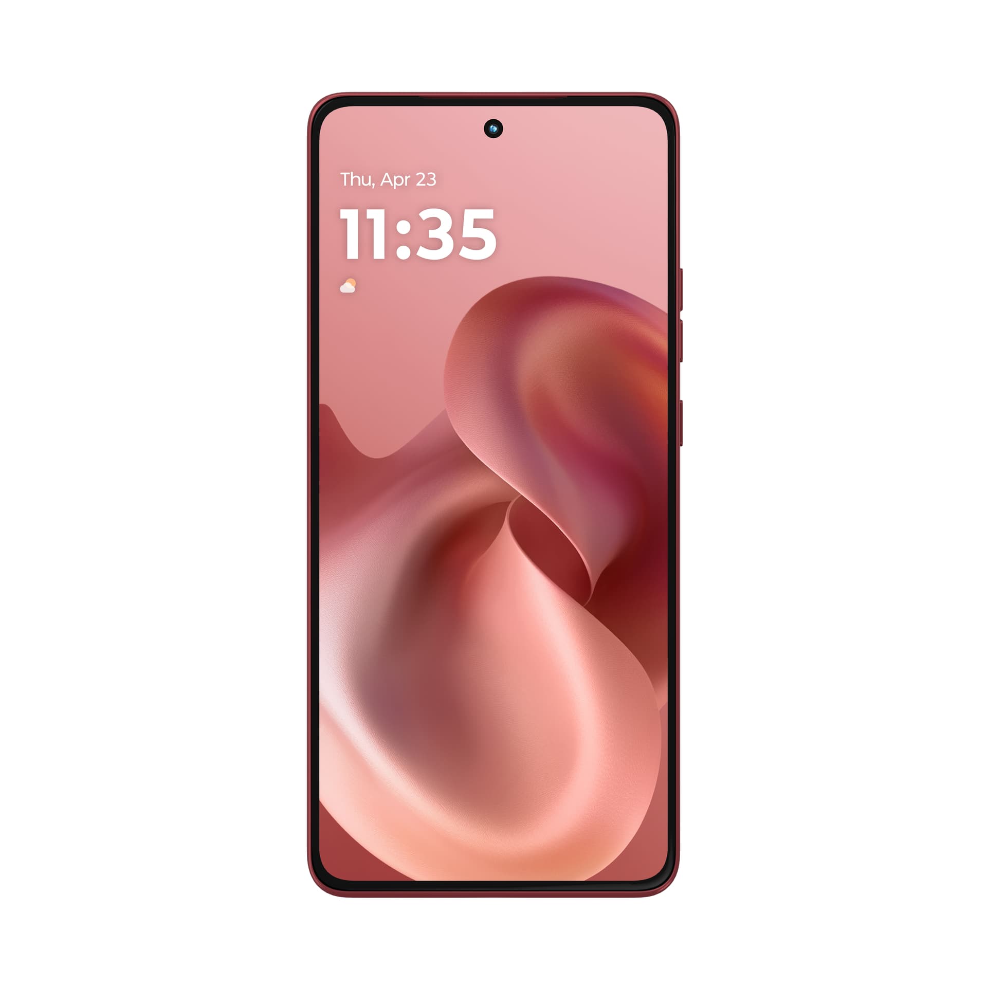 Telefon Mobil Motorola Moto G86, Procesor Mediatek Dimensity 7300, P-OLED 6.67", 12GB RAM, 256GB Flash, Camera Duala 50 + 8 MP, Wi-Fi, 5G, Dual Sim, Android (Roz) "PB8X0035PL" — miniatură