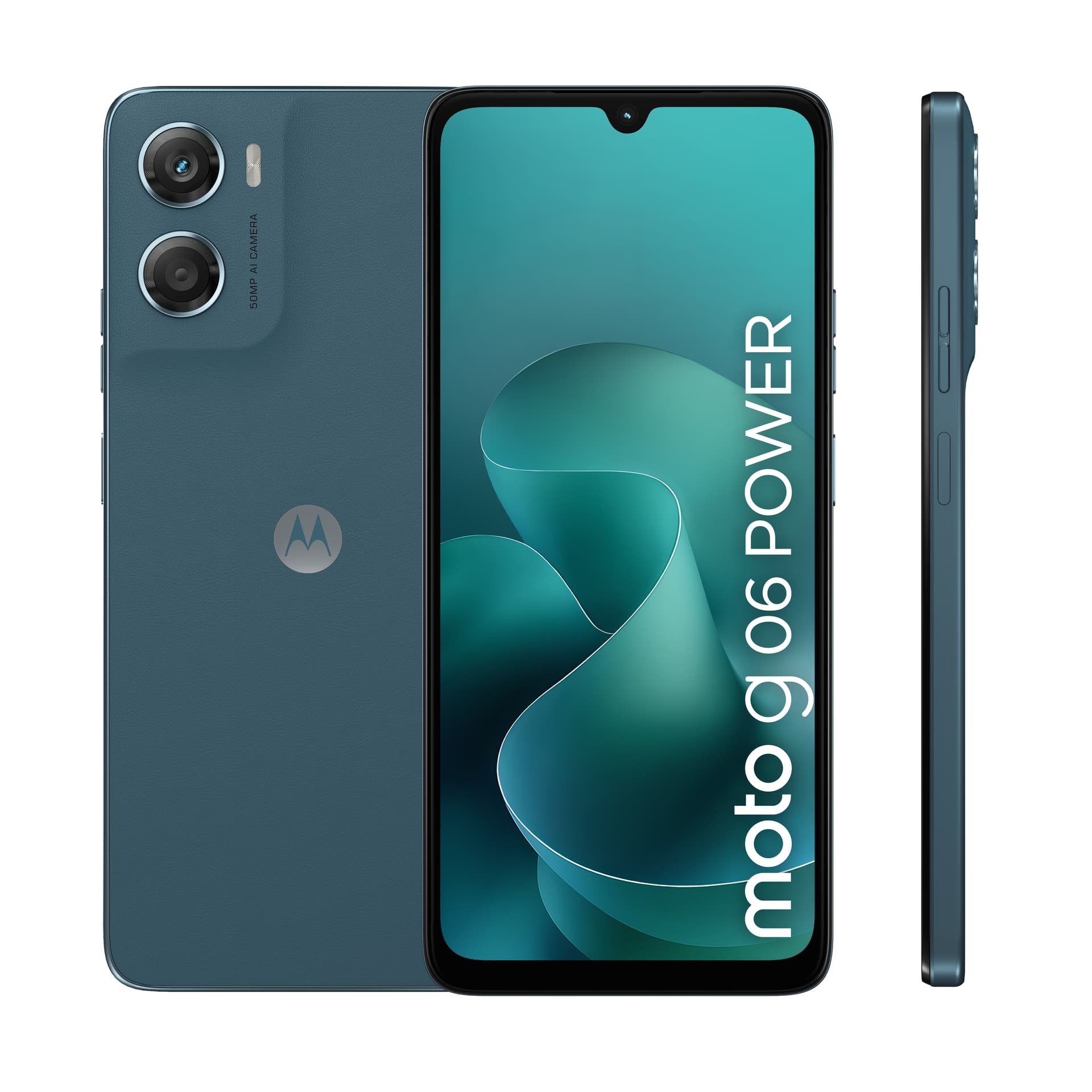 Telefon Mobil Motorola Moto G06 Power, Procesor Mediatek Helio G81 Ultra Octa-Core, 6.88", 4GB RAM, 256GB Flash, Camera 50 MP, Wi-Fi, 4G, Dual Sim, Android (Albastru) "PBA00002RO" — miniatură