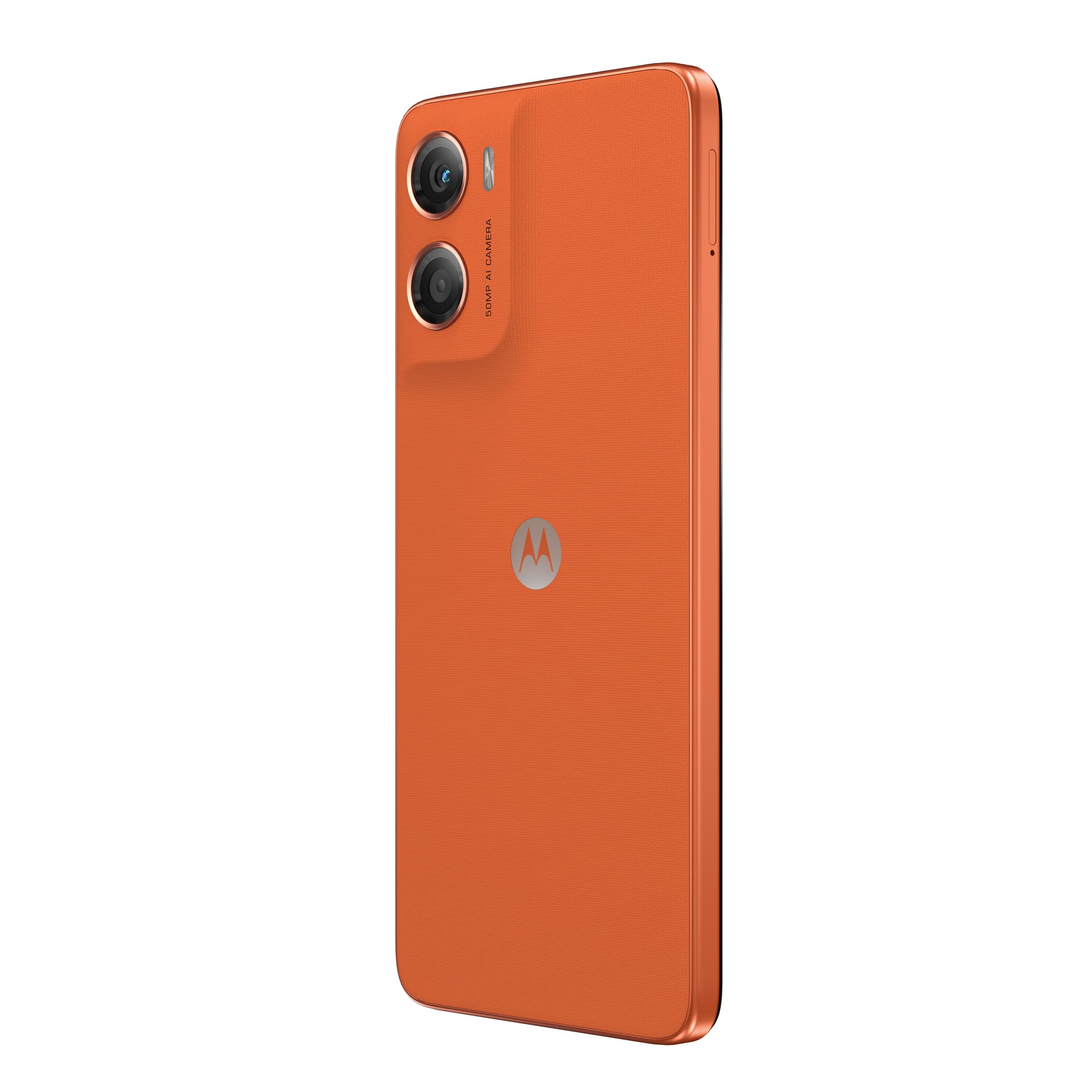 Telefon Mobil Motorola Moto G06, Procesor Mediatek Helio G81 Ultra Octa-Core, IPS LCD Touchscreen 6.88", 4GB RAM, 256GB Flash, Camera 50 MP, Wi-Fi, 4G, Dual Sim, Android (Portocaliu) "PBA20013RO" — miniatură