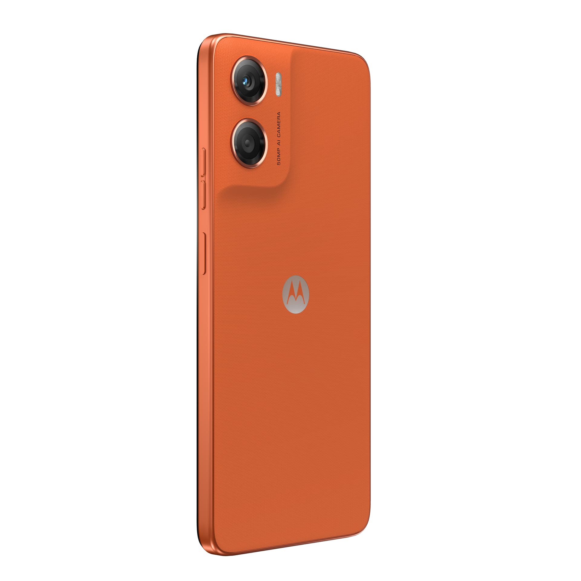 Telefon Mobil Motorola Moto G06, Procesor Mediatek Helio G81 Ultra Octa-Core, IPS LCD Touchscreen 6.88", 4GB RAM, 256GB Flash, Camera 50 MP, Wi-Fi, 4G, Dual Sim, Android (Portocaliu) "PBA20013RO" — miniatură