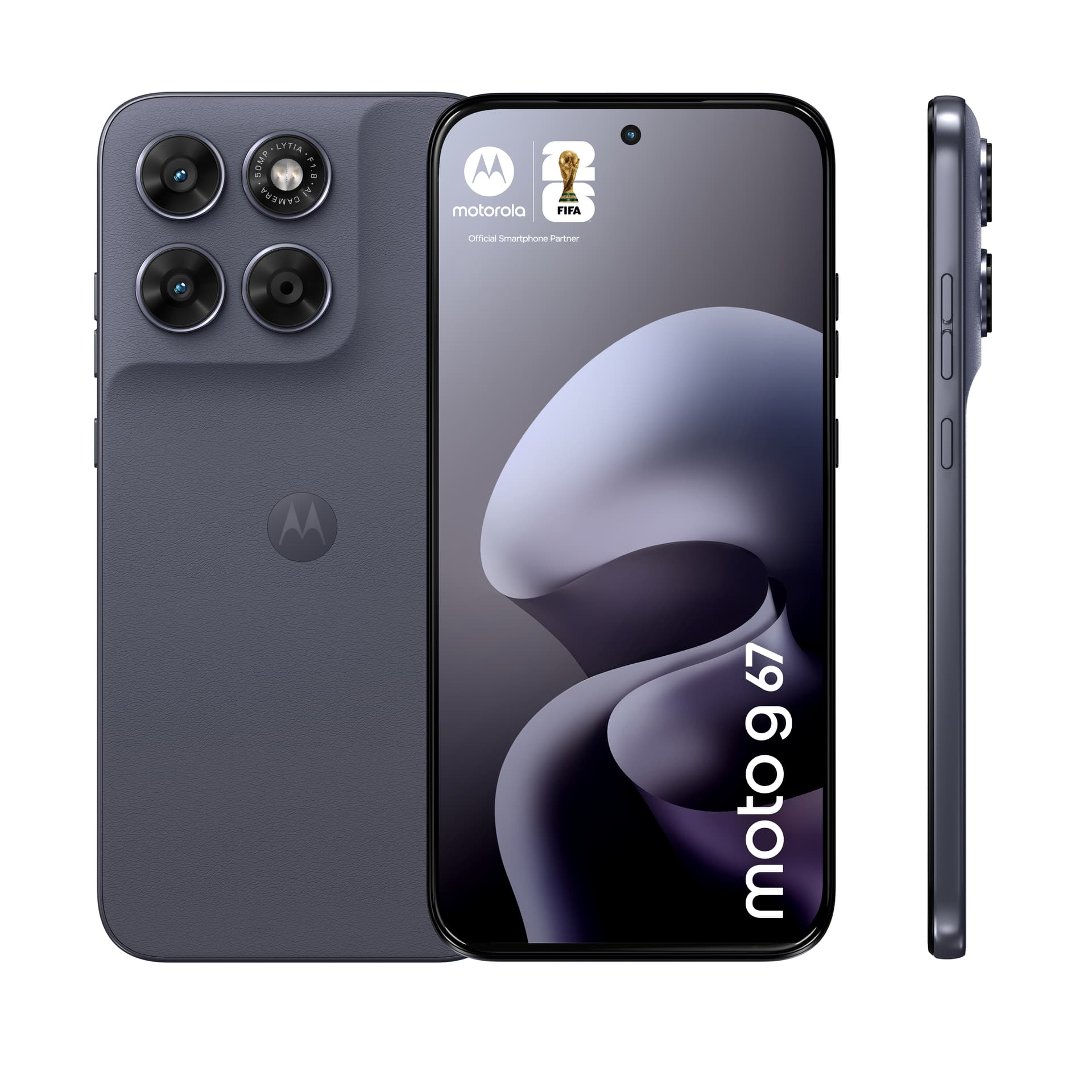 Smartphone Moto G67 256GB 8GB RAM 5G Dual SIM Arctic Seal "PBAU0036PL" — miniatură