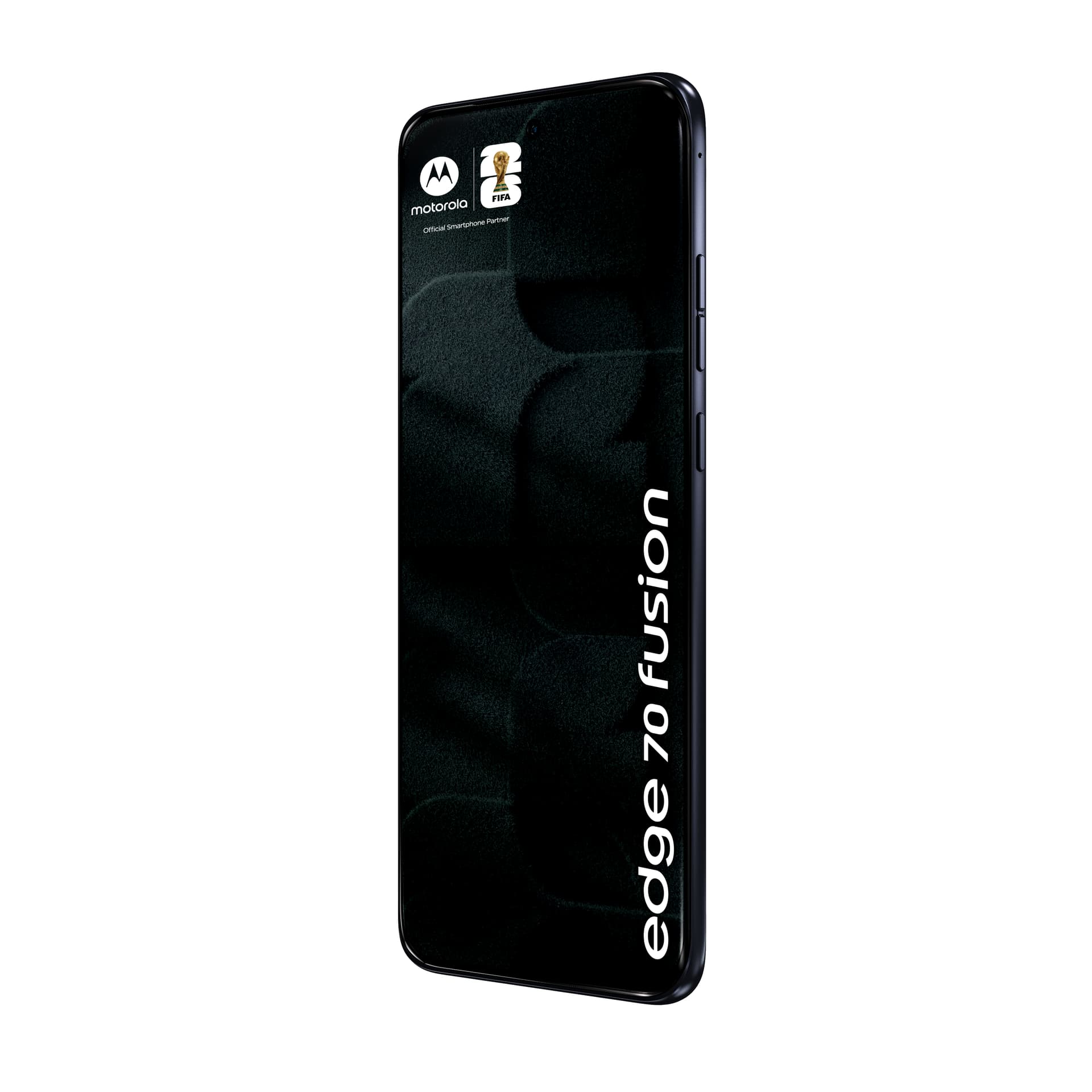 Telefon Mobil Motorola Edge 70 Fusion, FIFA Edition, Procesor Qualcomm SM7635 Snapdragon 7s Gen 3, 6.78", 8GB RAM, 256GB Flash,50 + 13 MP, Wi-Fi, 5G, Dual Sim, Android (Negru/Albastru) "PBBD0028PL" — miniatură