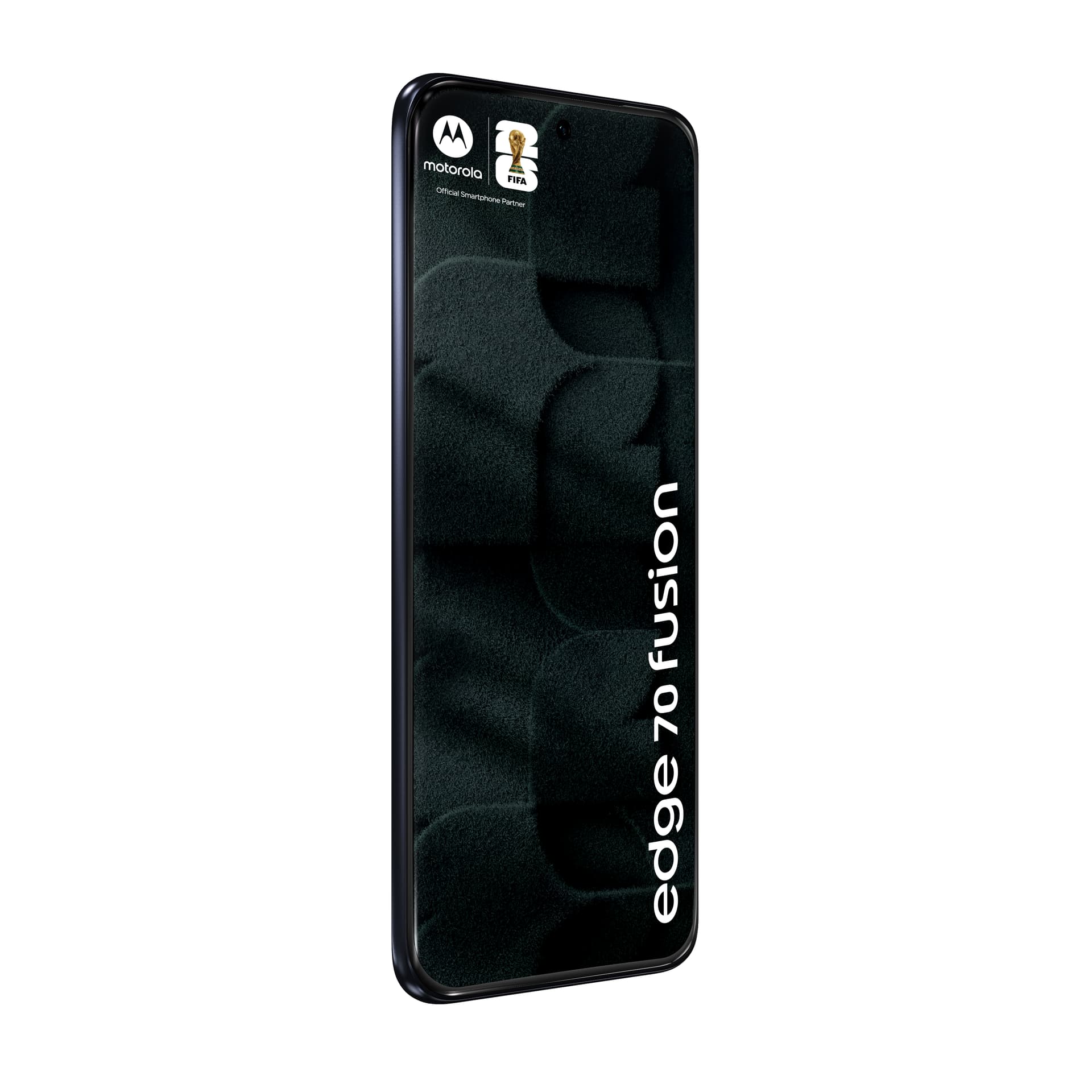 Telefon Mobil Motorola Edge 70 Fusion, FIFA Edition, Procesor Qualcomm SM7635 Snapdragon 7s Gen 3, 6.78", 8GB RAM, 256GB Flash,50 + 13 MP, Wi-Fi, 5G, Dual Sim, Android (Negru/Albastru) "PBBD0028PL" — miniatură