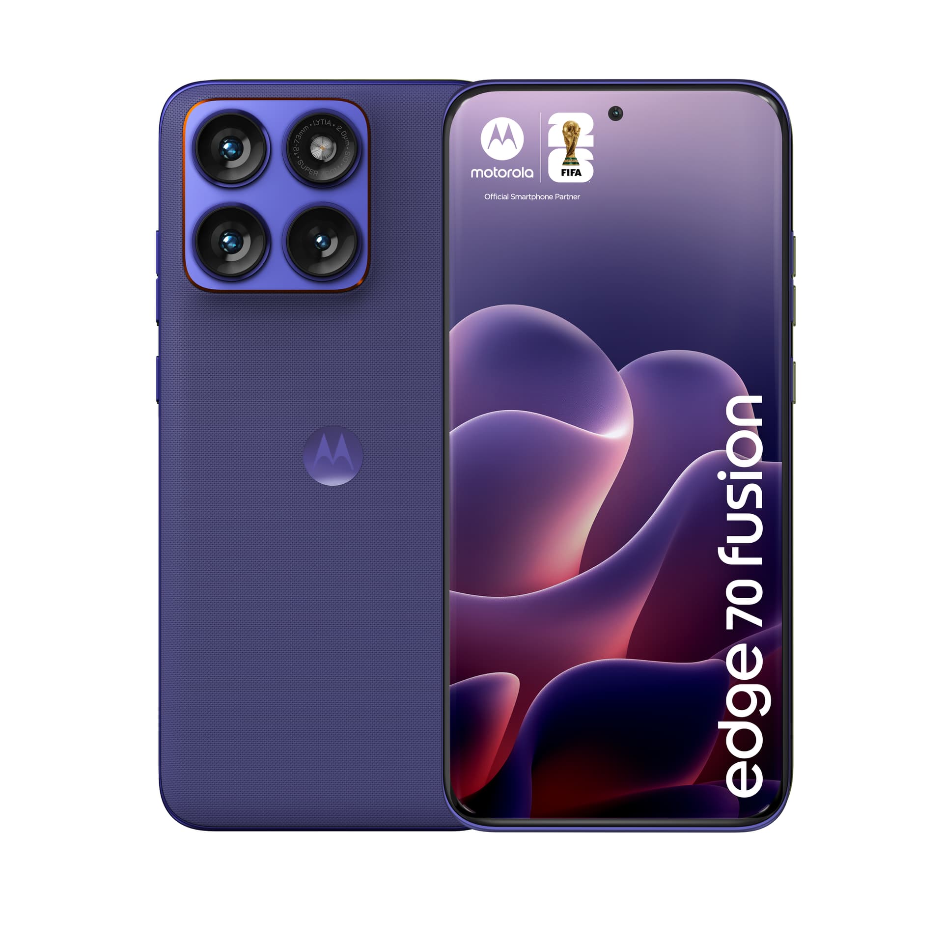 Smartphone edge 70 fusion 256GB 12GB RAM 5G Dual SIM Pantone Orient Blue "PBBE0052PL"