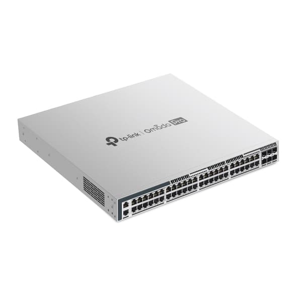 SWITCH TP-Link cu management L3, Omada Pro 48-Port Gigabit cu 6-Port 10GE SFP+ L3 Stackable Managed Switch "S6500-48G6XF" — miniatură