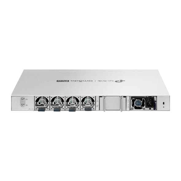 SWITCH TP-Link cu management L3, Omada Pro 24-Port 25G Stackable cu 4-Port 100G QSFP28 L3 Managed Aggregation/Core Switch "S7500-24Y4C" — miniatură