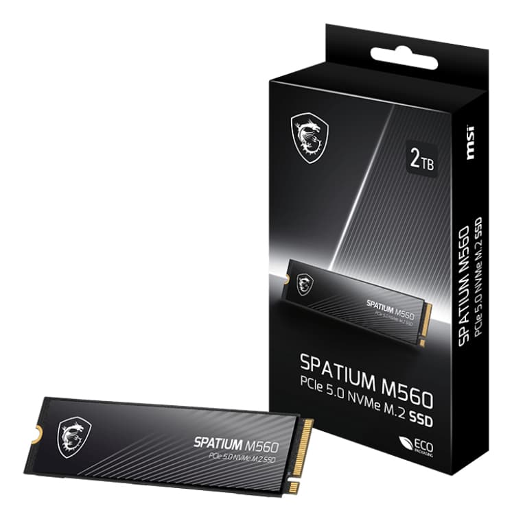 SSD Spatium M560 PCIE 5.0 NVME M.2 1TB PCI Express 5.0 3D NAND "S78-440L0F0-P83" — miniatură