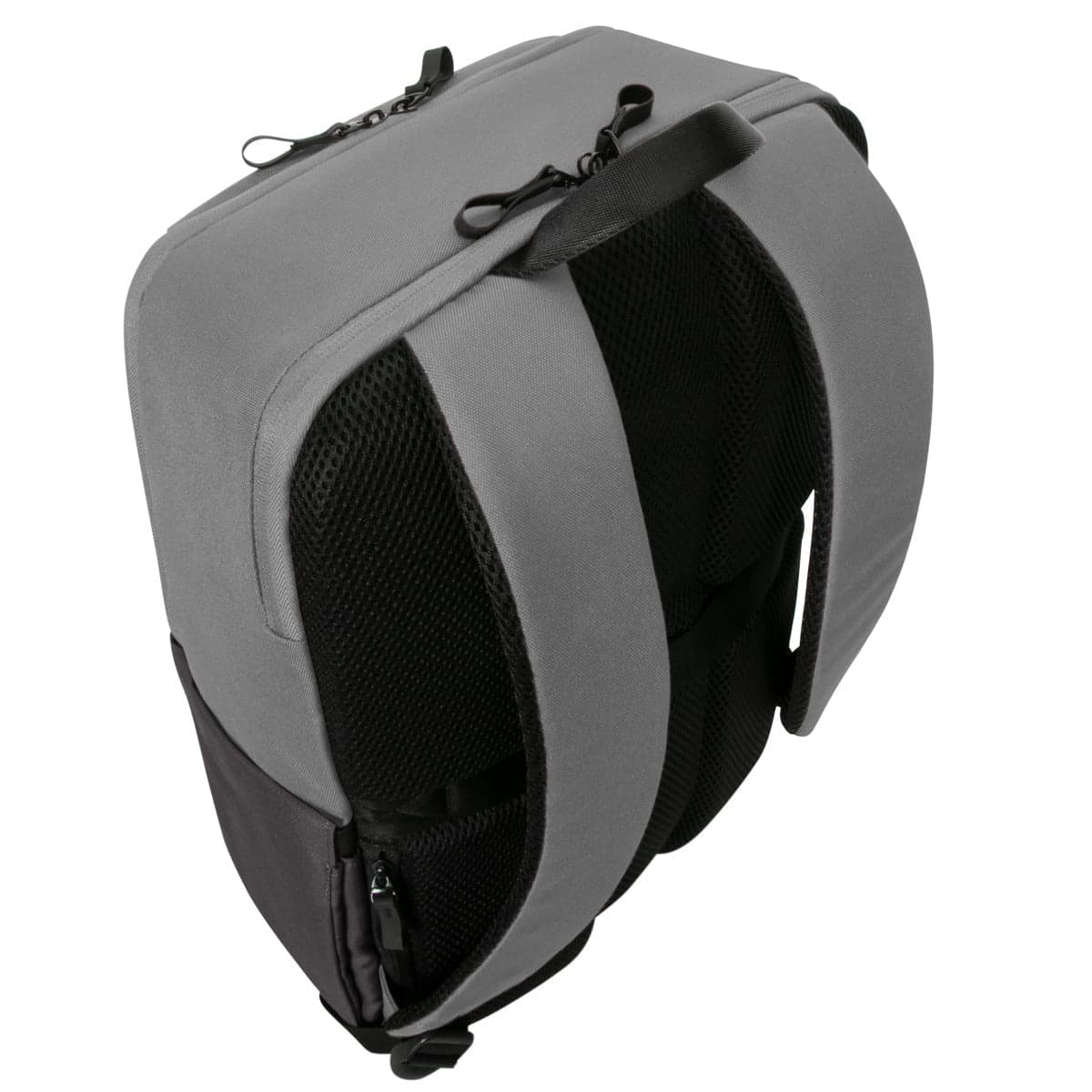 Rucsac laptop Targus 16" Sagano EcoSmart, pentru laptopuri de 16" sau mai mici, capacitate 22 de litri, material RPET 500, dimensiun: 33 x 19 x 53 cm, greutate 0.77 kg, negru/gri "TBB634GL" — miniatură