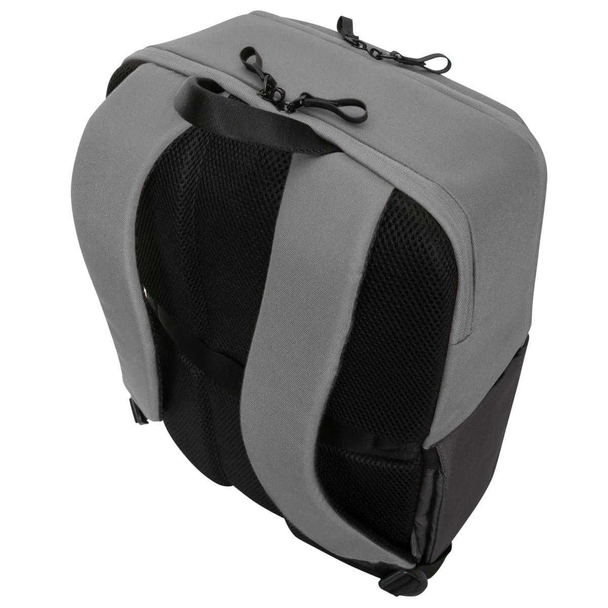 Rucsac laptop Targus 16" Sagano EcoSmart, pentru laptopuri de 16" sau mai mici, capacitate 22 de litri, material RPET 500, dimensiun: 33 x 19 x 53 cm, greutate 0.77 kg, negru/gri "TBB634GL" — miniatură