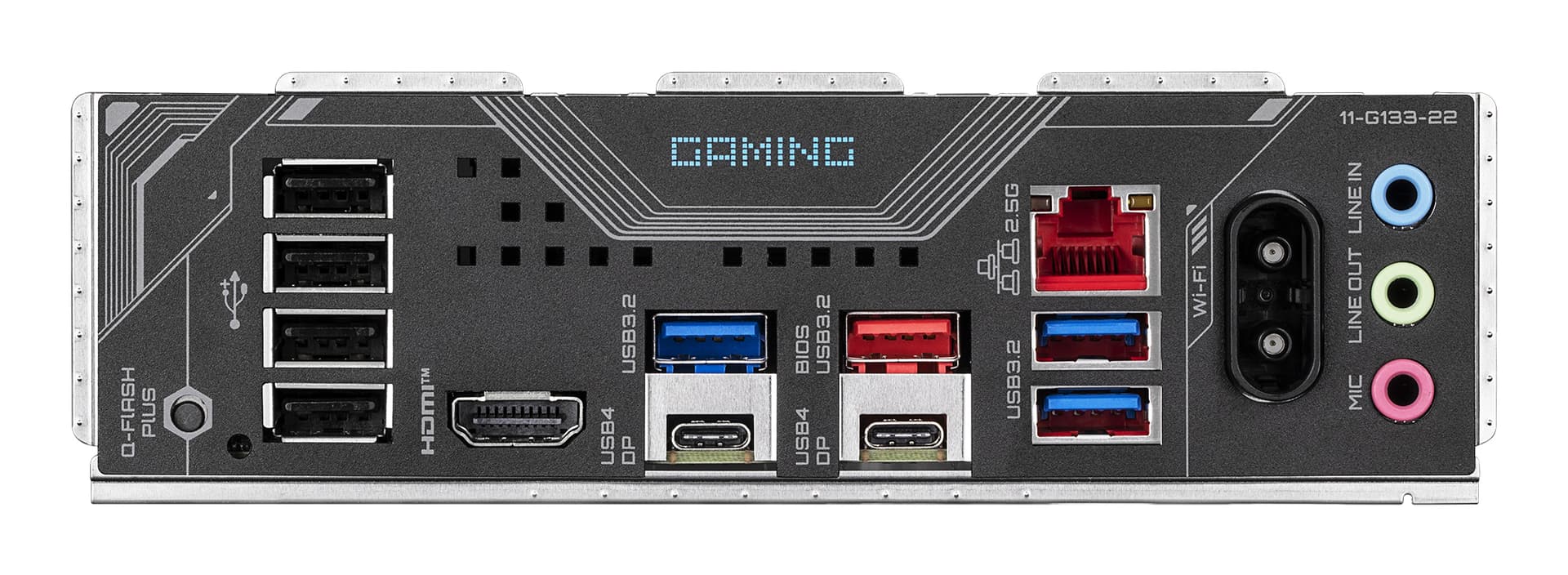 Placa de baza GIGABYTE X870 GAMING WIFI6, AMD X870, AM5, ATX, DDR5 "X870 GAMING WF6" — miniatură