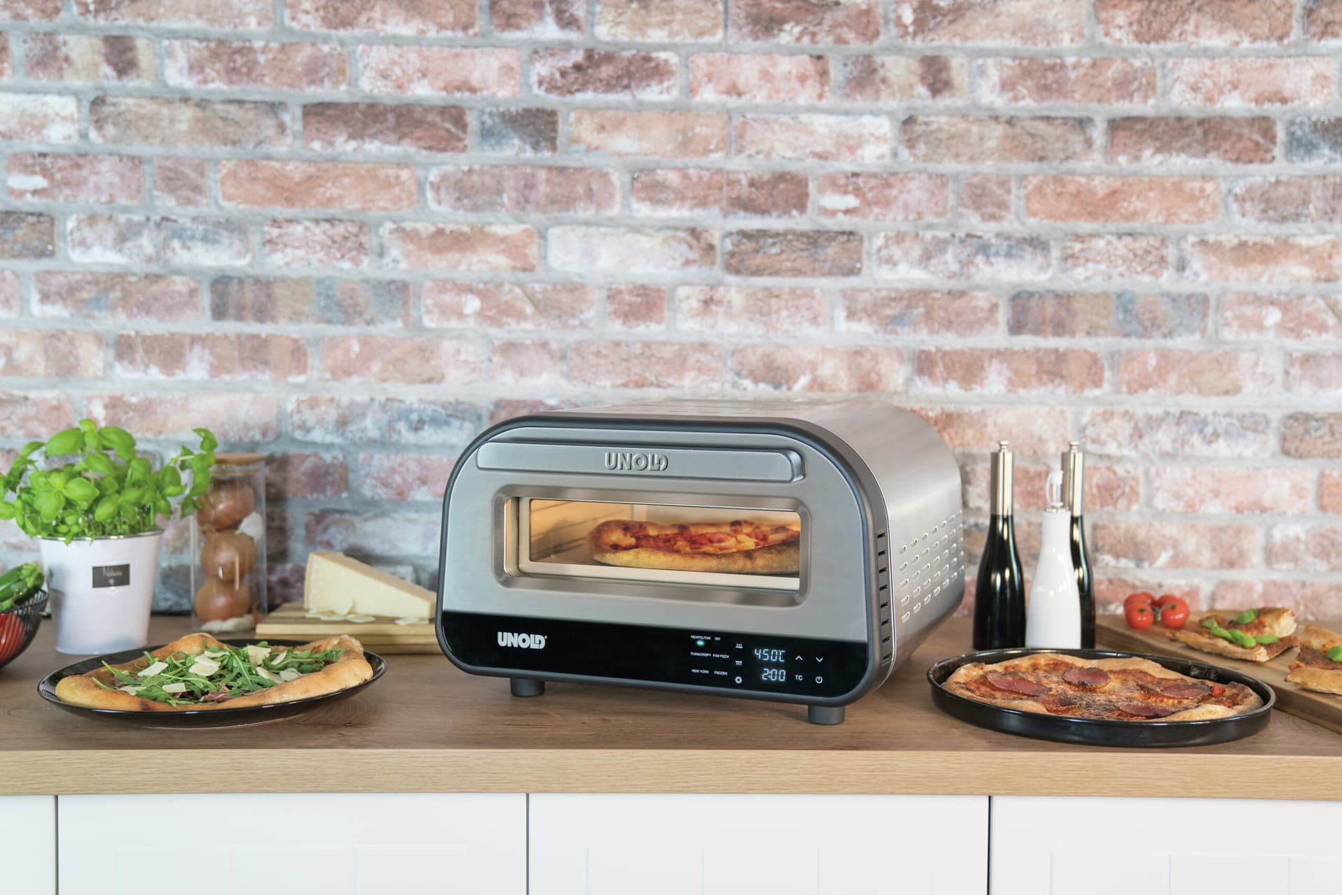 Cuptor Unold 68816 Pizzaoven LUIGI 1700 W 400 °C "68816" — miniatură
