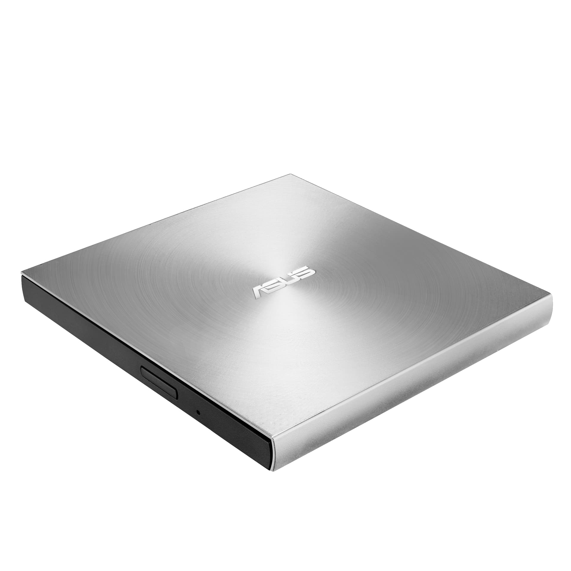 DVD writer extern ASUS ZenDrive U8M, 8X, ultra-subtire 13.9mm, suport M-DISC, USB tip C, compatibil Windows si Mac OS, Nero BackItUp, E-Green, Argintiu "90DD0292-M29000"