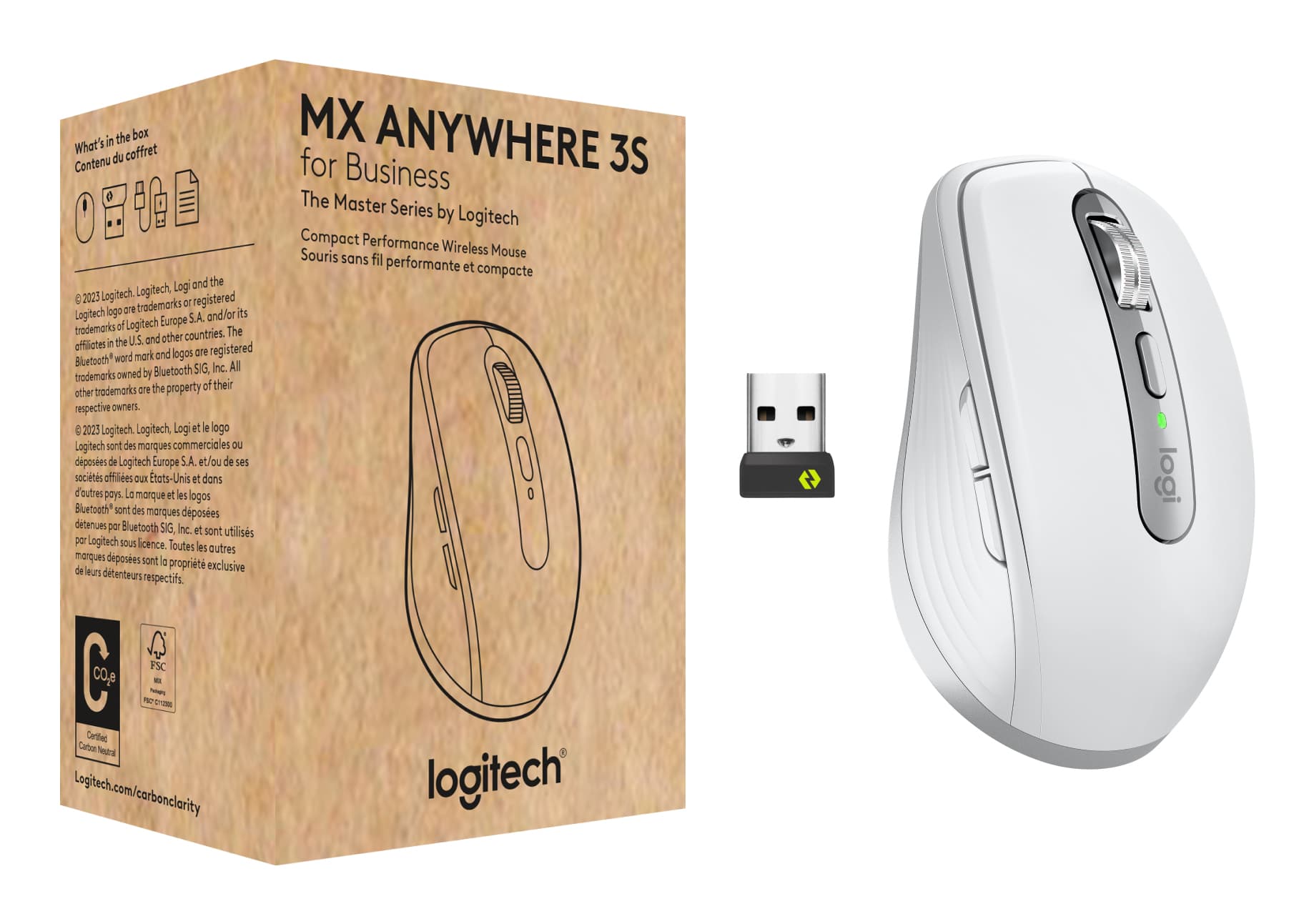 MX ANYWHERE 3S FOR BUSINESS/PALE GREY - EMEA28-935 "910-006959"