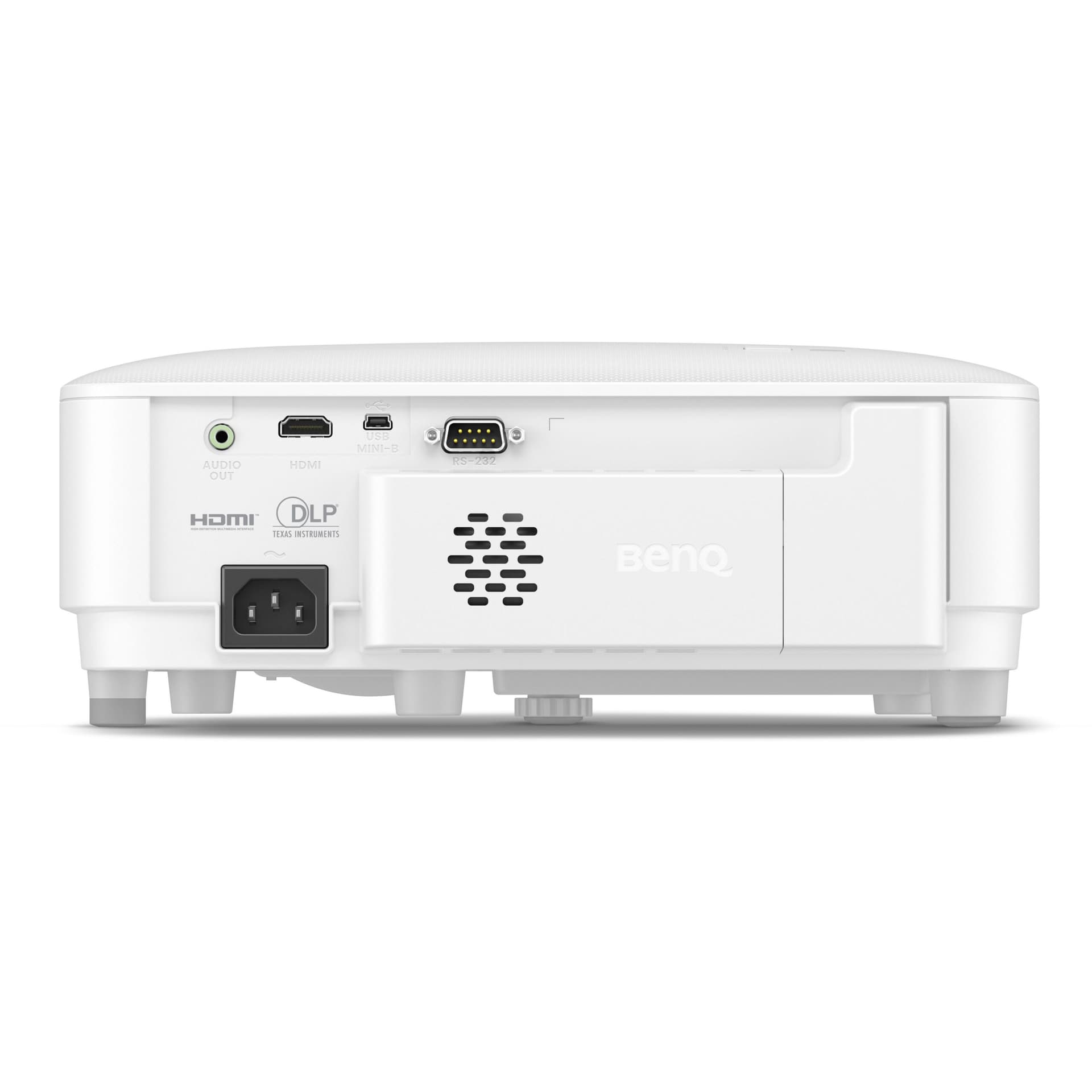 Videoproiector BenQ MH560C, Full HD (1920x1080), 3.800 lumeni, 16:9, 15.000:1, lampa 6.000 ore/ 15.000 ore ecomode, zoom 1.1x, 2* HDMI, 1* D- sub, USB Type A, RS232, boxa 10W, audio in/ out, telecomanda cu baterii incluse, 2.3 kg, 29-34 dB, culoare alb — miniatură