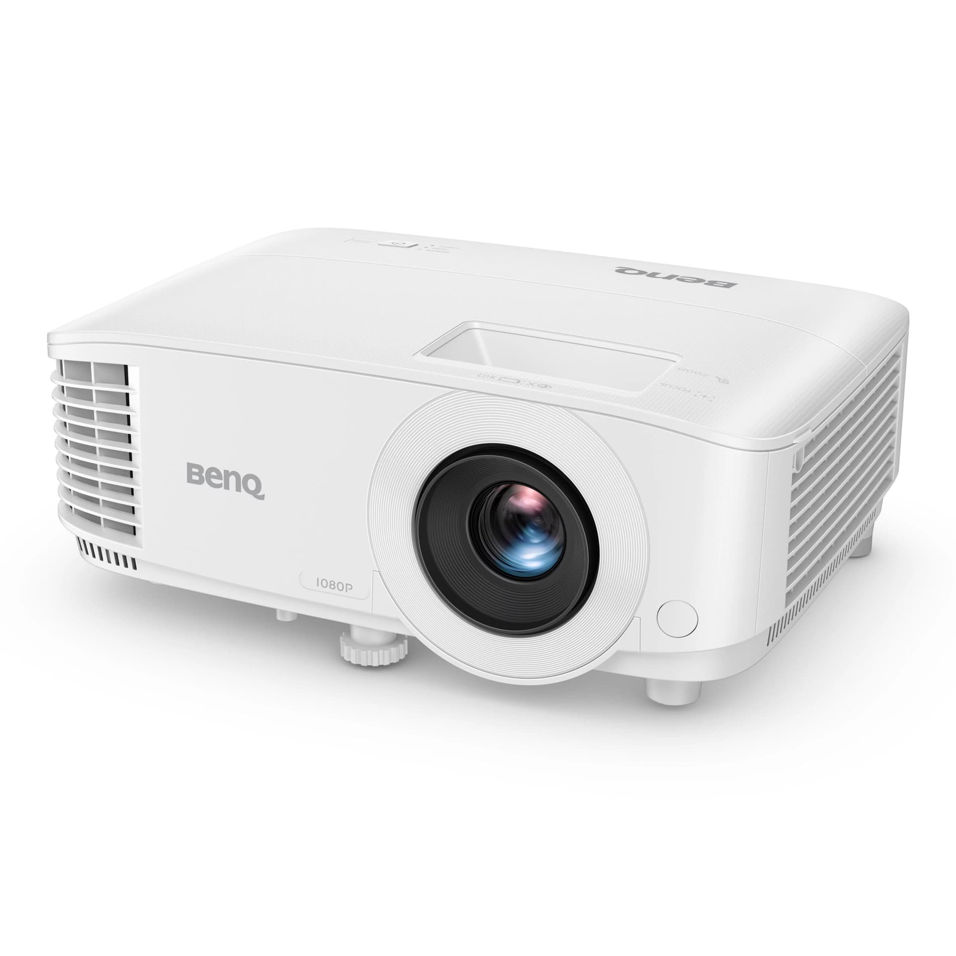 Videoproiector BenQ MH560C, Full HD (1920x1080), 3.800 lumeni, 16:9, 15.000:1, lampa 6.000 ore/ 15.000 ore ecomode, zoom 1.1x, 2* HDMI, 1* D- sub, USB Type A, RS232, boxa 10W, audio in/ out, telecomanda cu baterii incluse, 2.3 kg, 29-34 dB, culoare alb — miniatură