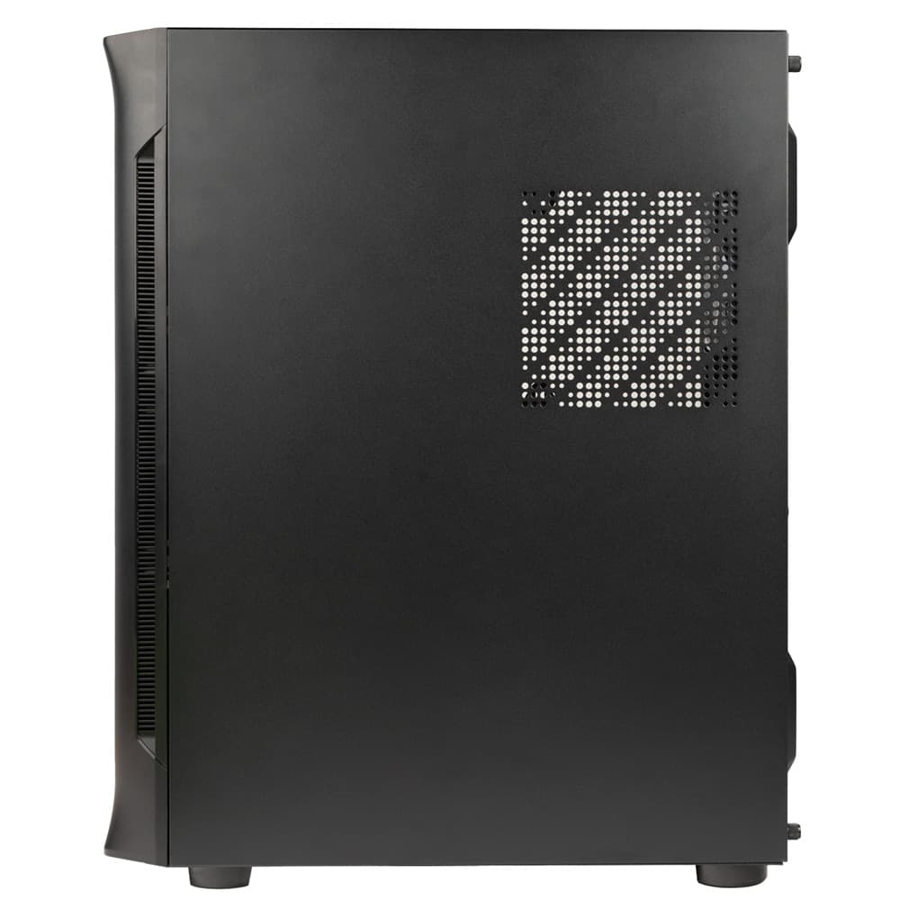 CARCASA SPACER - gaming, Middle Tower, ATX, "SHIELD", fara sursa, sticla securizata, fara ventilatoare, USB 3.0 x 1, USB 2.0 x 2, HD-AUdio, Jack 3.5mm x 2 ,"SPCS-GC-SHIELD-NF" — miniatură