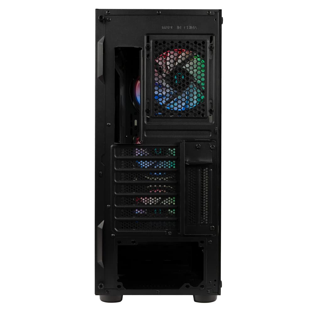 CARCASA SPACER - gaming, Middle Tower, ATX, "SHIELD", fara sursa, sticla securizata, fara ventilatoare, USB 3.0 x 1, USB 2.0 x 2, HD-AUdio, Jack 3.5mm x 2 ,"SPCS-GC-SHIELD-NF" — miniatură