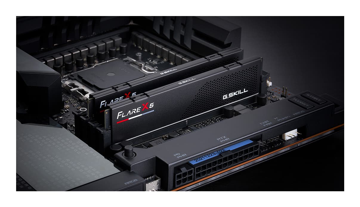Memorie FLARE X5 AMD 32 GB (2x16GB) 6400 MHz CL32 Dual Kit "F5-6400J3239G16GX2-FX5" — miniatură