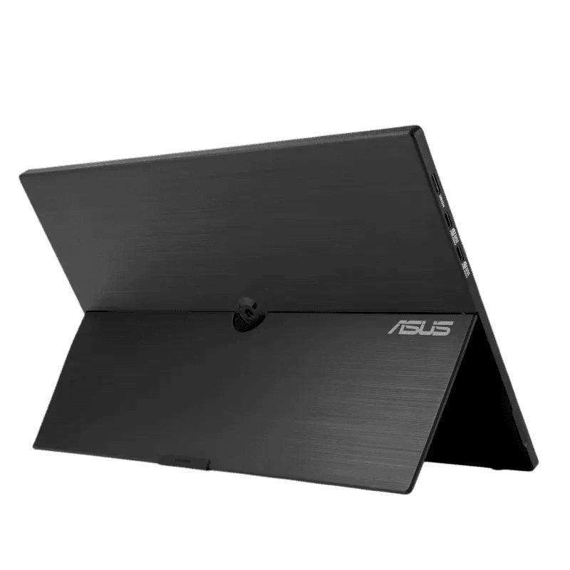 Monitor Asus Portabil ZenScreen MB16AHVE, 15.6", IPS, FullHD, 1920 x 1080, USB Type-C, mini-HDMI, 16:9, Auto Rotation, Negru 90LM0385-B01N71 "MB16AHVE" — miniatură