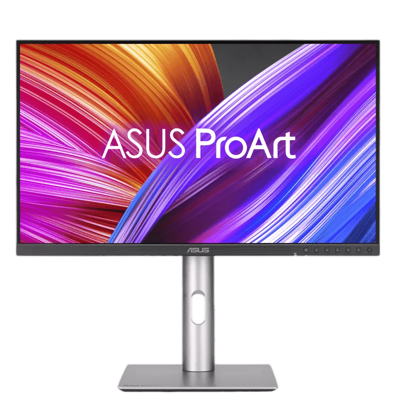 Monitor Asus ProArt PA24ACRV, 23.8", IPS, QHD, 2560 x 1440, HDMI, DisplayPort, USB-C PD 96W, Calman Verified, Pivot, Boxe, 75 Hz, 5ms, Negru/Gri 90LM08Y0-B01M70 "PA24ACRV"