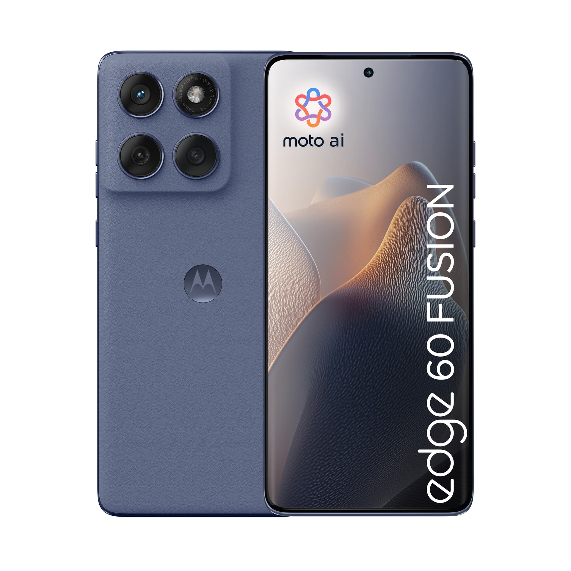 Smartphone Edge 60 Fusion 256GB 8GB RAM 5G Dual SIM Pantone Slipstream "PB7E0037SE" — miniatură