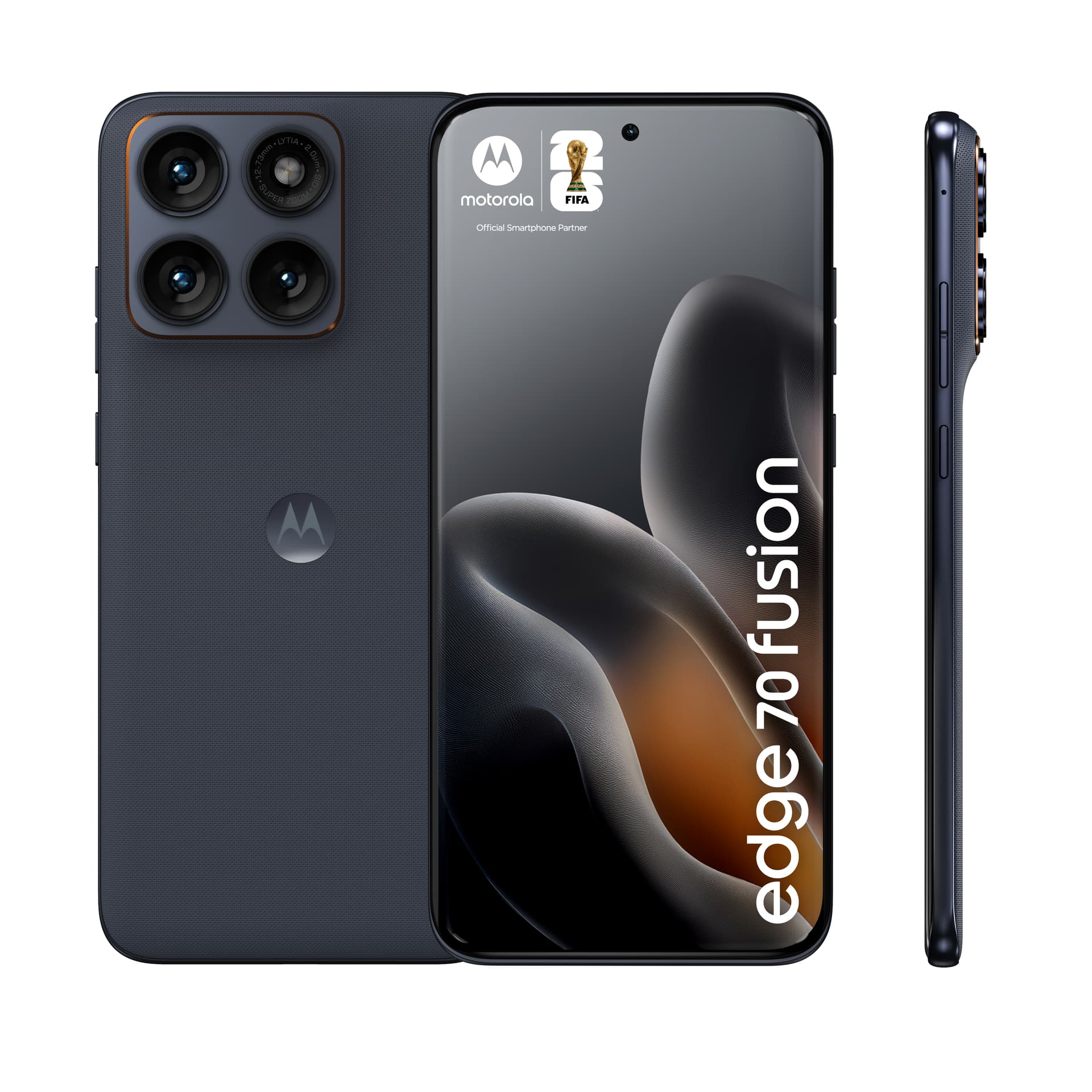 Smartphone Edge 70 Fusion 256GB 8GB RAM 5G Dual SIM Silhouette "PBBD0002SE" — miniatură