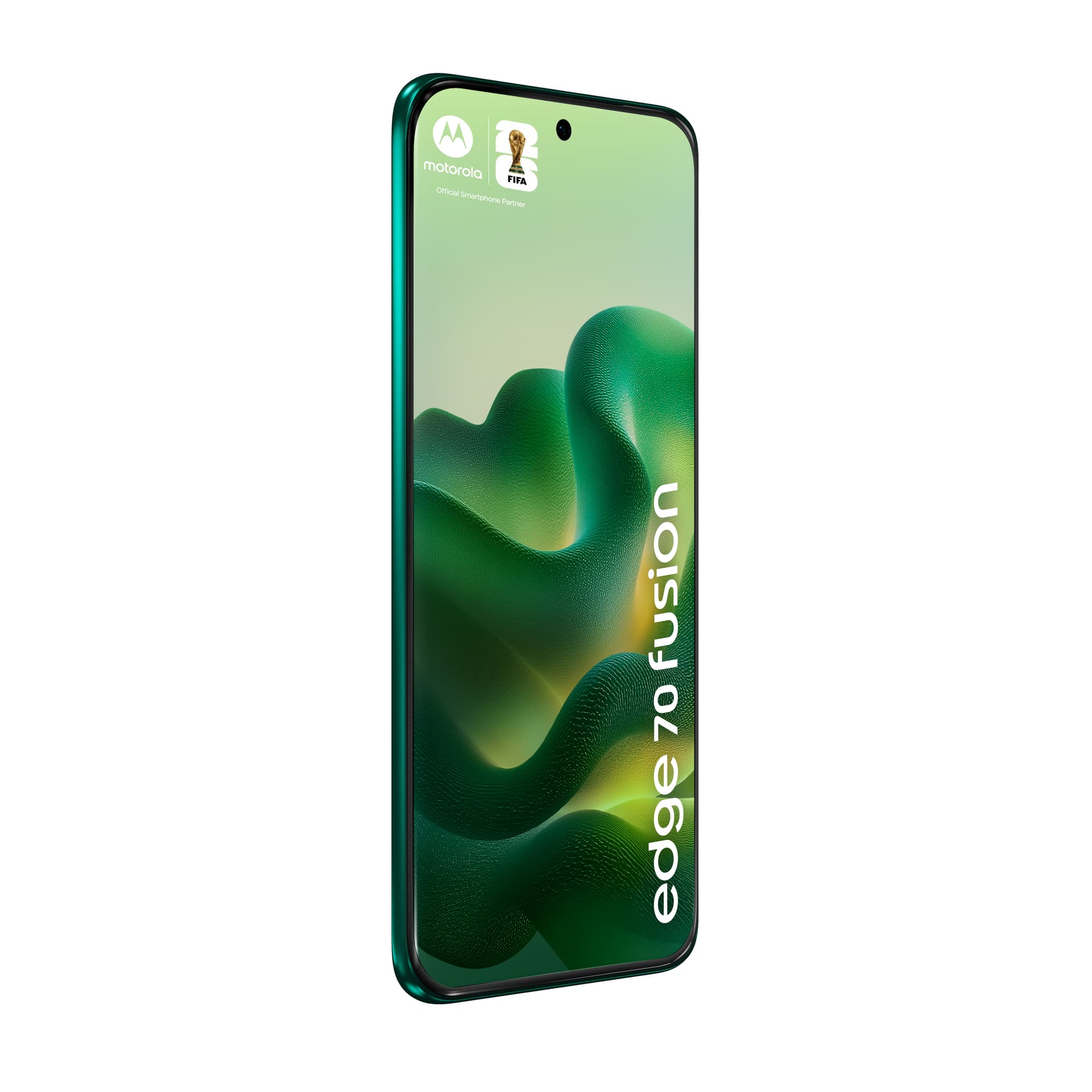 Smartphone edge 70 fusion 256GB 8GB RAM Dual SIM Sporting Green "PBBD0005SE" — miniatură