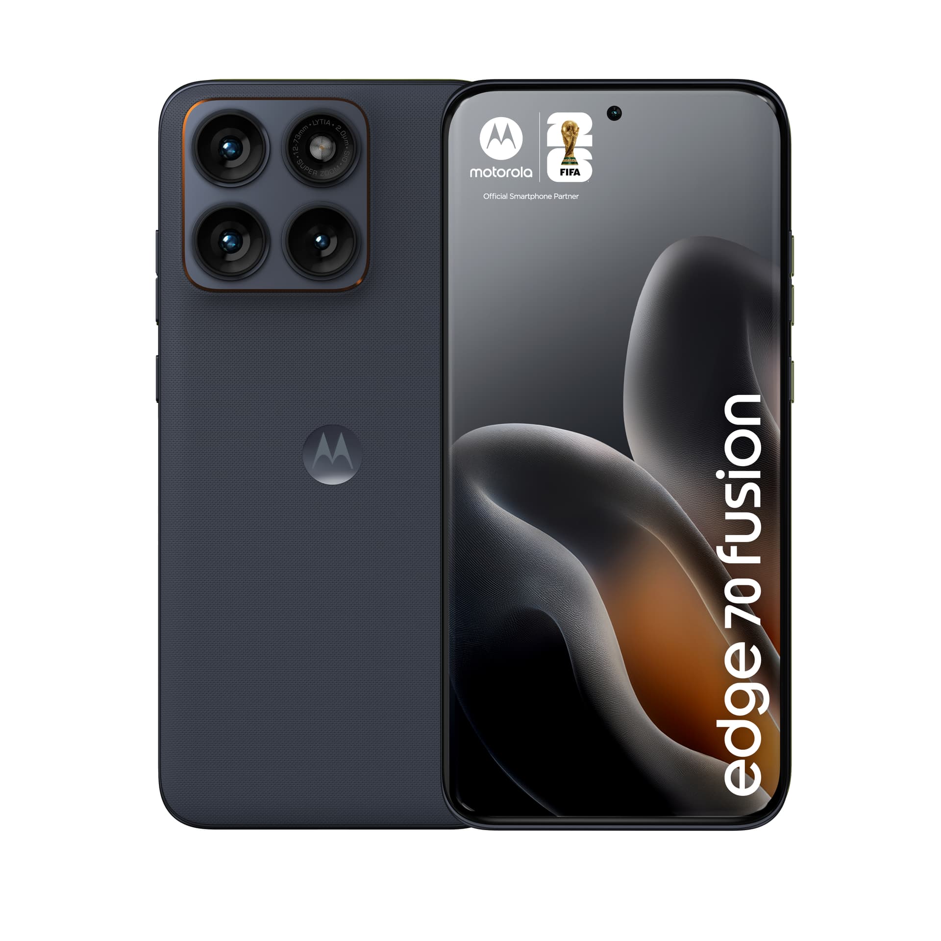 Smartphone edge 70 fusion 256GB 12GB RAM 5G Dual SIM Pantone Silhouette "PBBE0001PL"