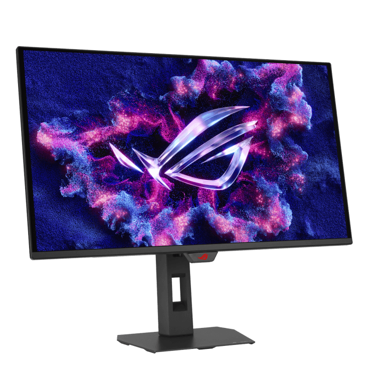 Monitor Asus ROG Strix OLED XG27AQDMESZ, 26.5", QD-OLED, 2560 x 1440, HDMI, DisplayPort, G-Sync, AMD FreeSync Premium, Pivot, 240 Hz, 0.03ms, Negru 90LM0C80-B03171 "XG27AQDMESZ" — miniatură