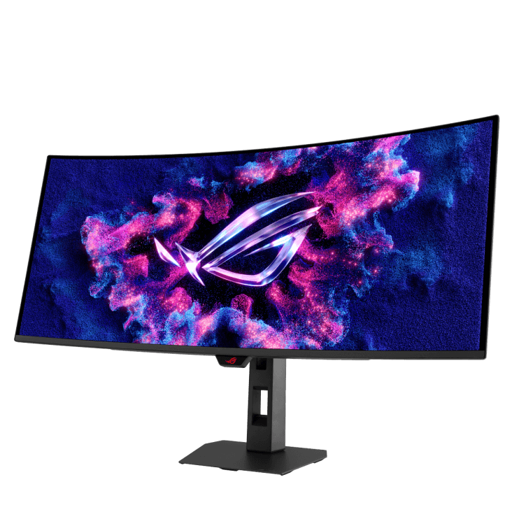 Monitor Asus ROG Strix OLED XG34WCDMS, 34", QD-OLED, 3440x1440, HDMI, DisplayPort, USB-C PD 15W, FreeSync Premium Pro & G-SYNC, Curbat 1800R, 21:9, 280Hz, 0.03ms, Negru 90LM0D20-B01971 "XG34WCDMS" — miniatură