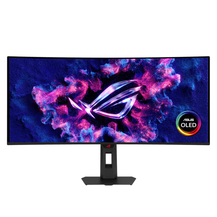 Monitor Asus ROG Strix OLED XG34WCDMS, 34", QD-OLED, 3440x1440, HDMI, DisplayPort, USB-C PD 15W, FreeSync Premium Pro & G-SYNC, Curbat 1800R, 21:9, 280Hz, 0.03ms, Negru 90LM0D20-B01971 "XG34WCDMS"