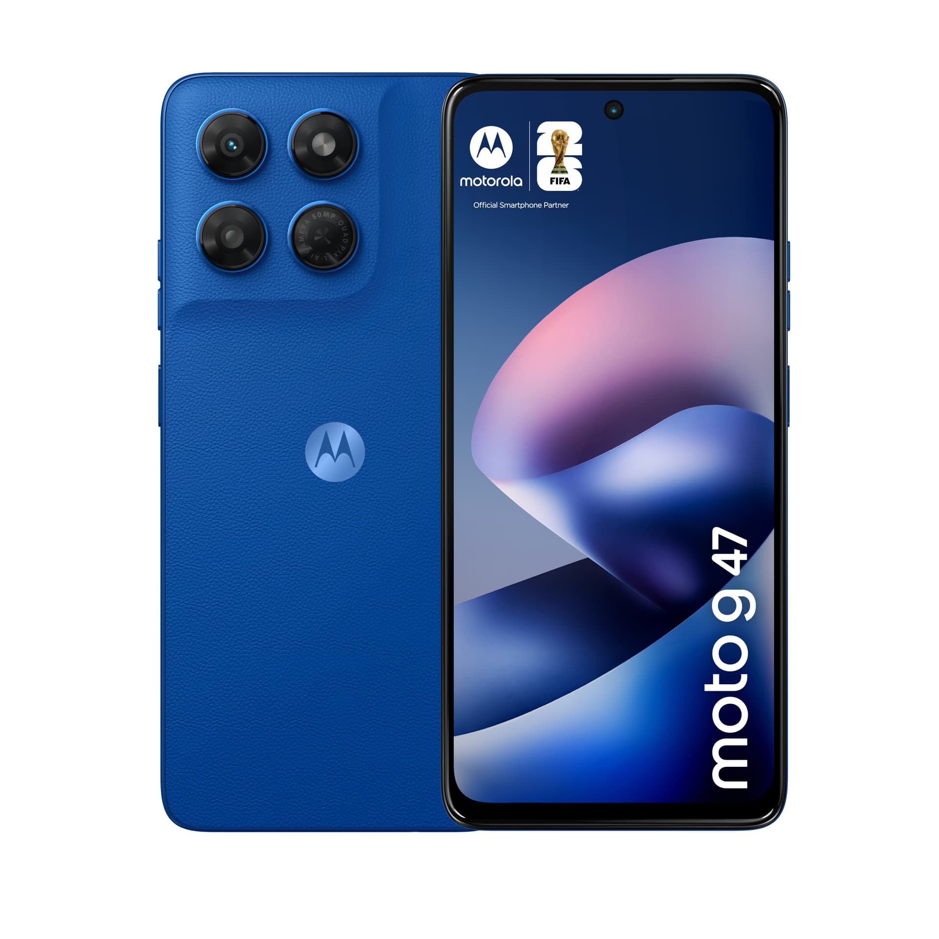 Smartphone Moto G47 128GB 8GB RAM 5G Dual SIM Nautical Blue"0000015D"