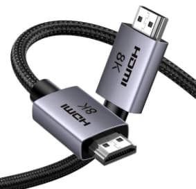 CABLU video Ugreen, "HD171" HDMI (T) la HDMI (T) 2.1, rezolutie maxima 8K la 60Hz, 48Gbps, braided, aluminiu, 3m, gri "25911" - 6941876229116
