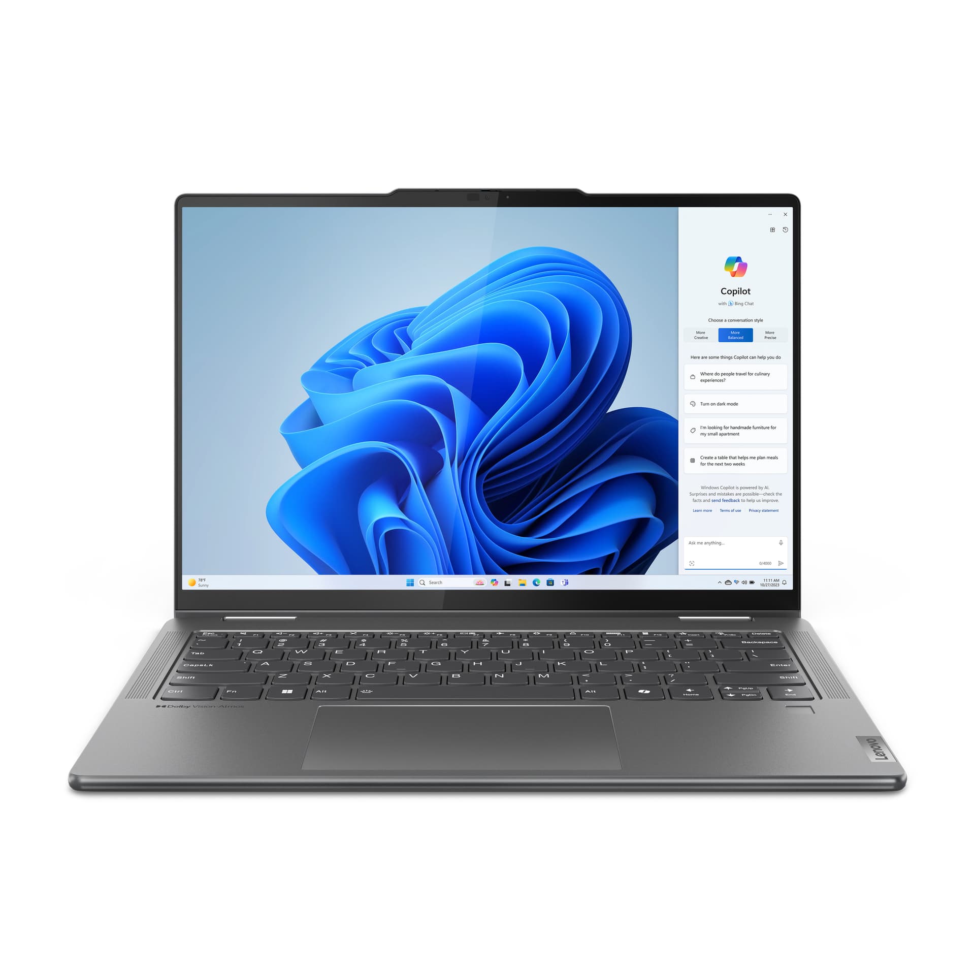 YG7 2-in-1 14T ULT7 155H 16 1TB UMA W11H"83DJ003JRM"