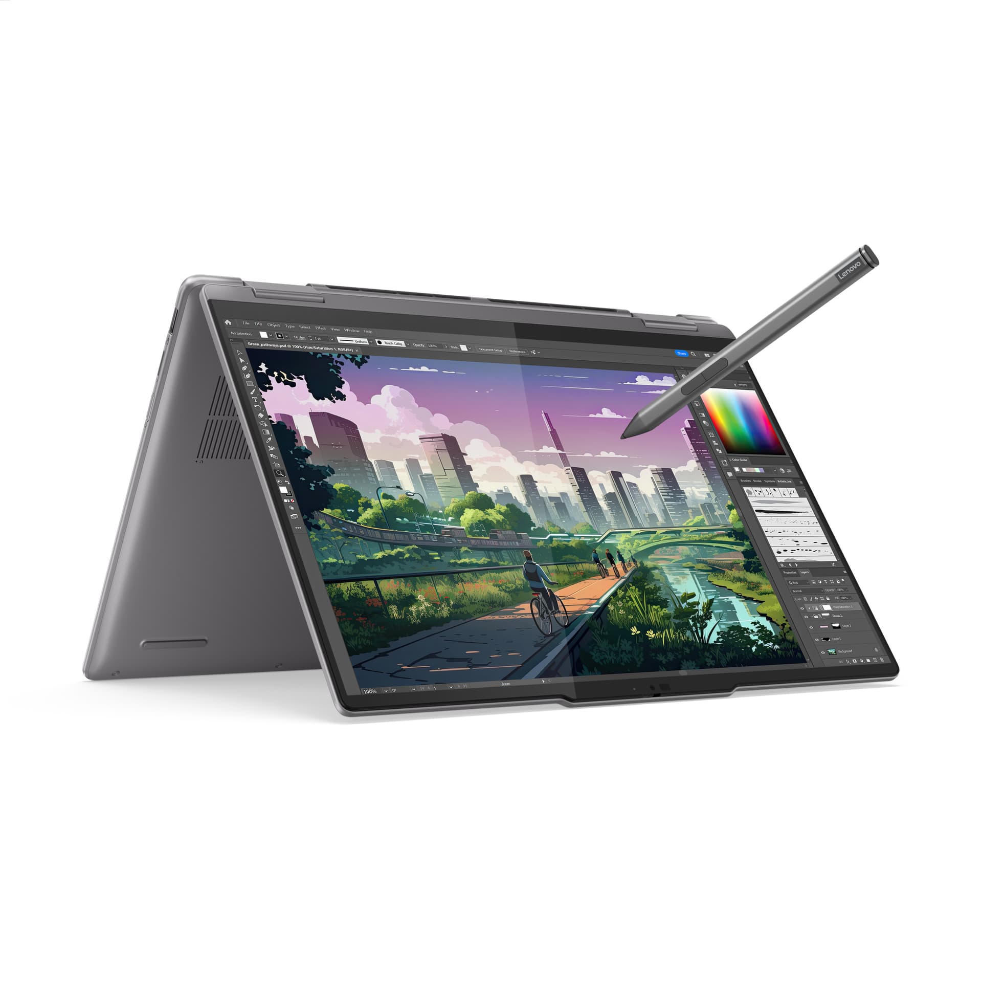 YG7 2-in-1 14T R5 8640HS 16 1TB UMA W11H"83DK002KRM" — miniatură