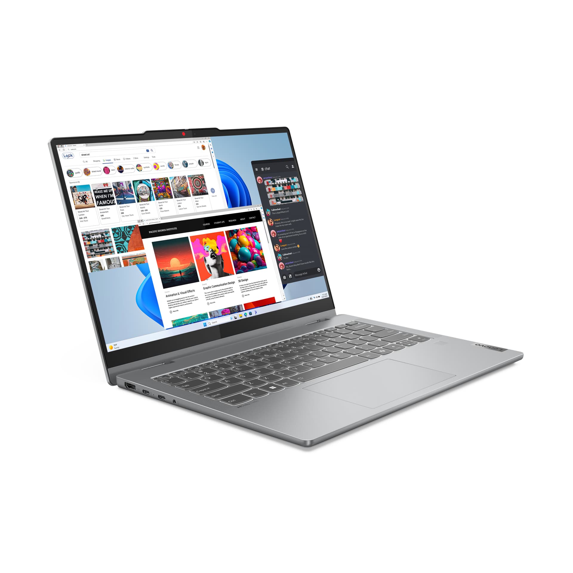 IP 5 2-in-1 14T R5 8645HS 16 1TB UMA DOS"83DR002VRM" — miniatură