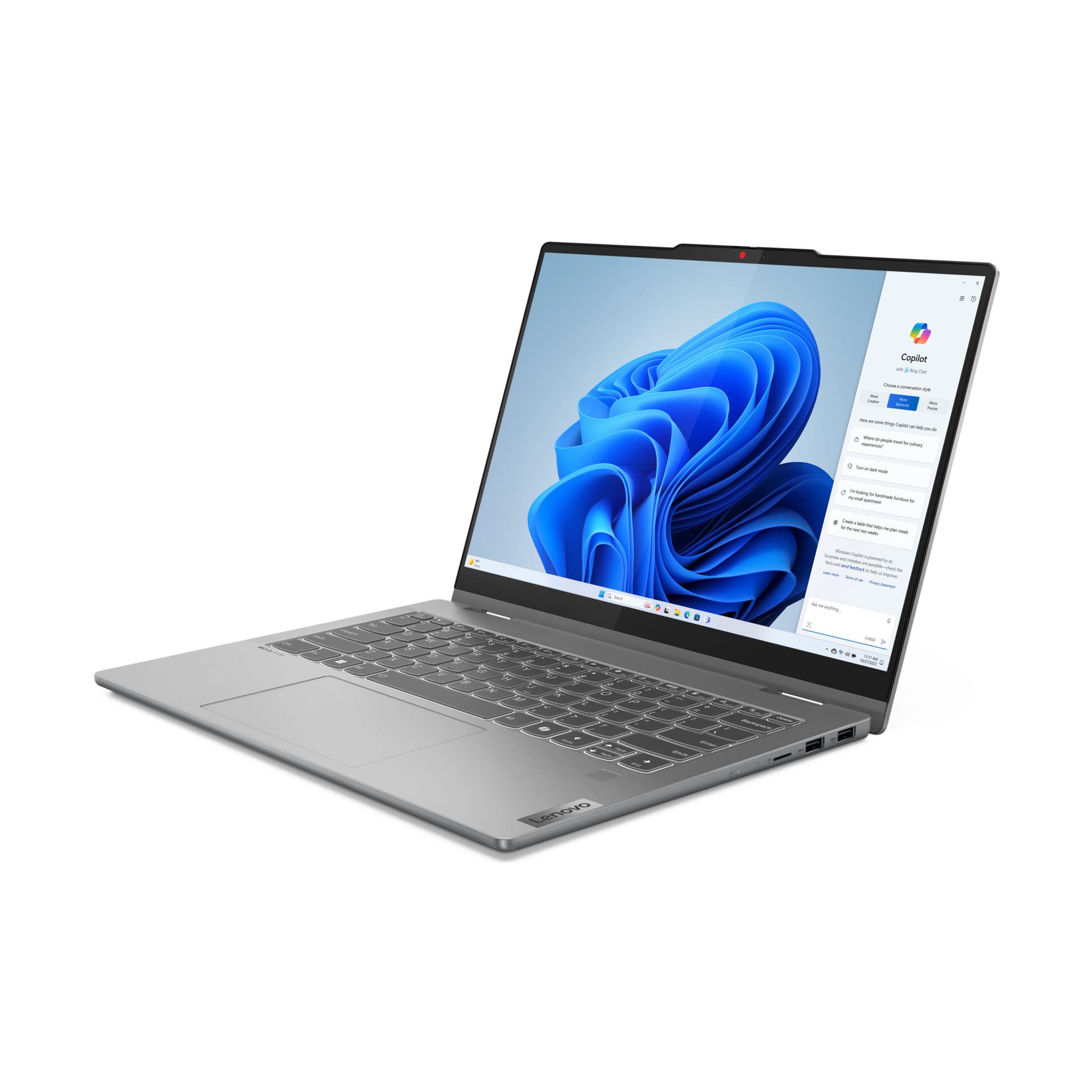 IP 5 2-in-1 14T R5 8645HS 16 1TB UMA DOS"83DR002VRM" — miniatură
