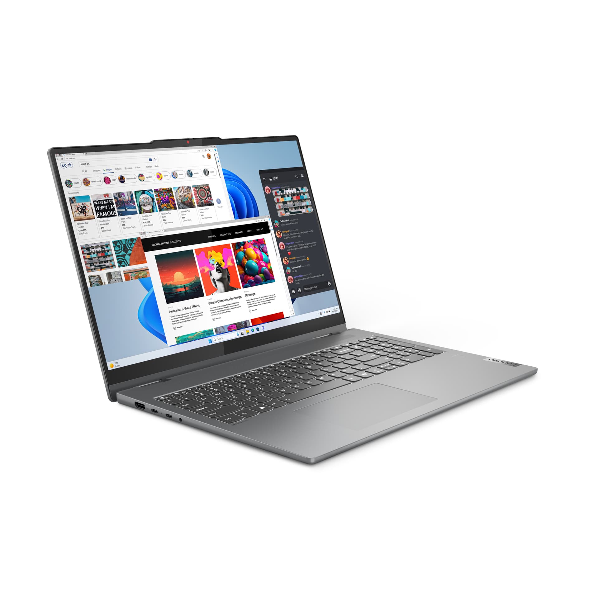IP 5 2-in-1 16T CORE7 150U 16 1 UMA W11H"83DU001GRM" — miniatură