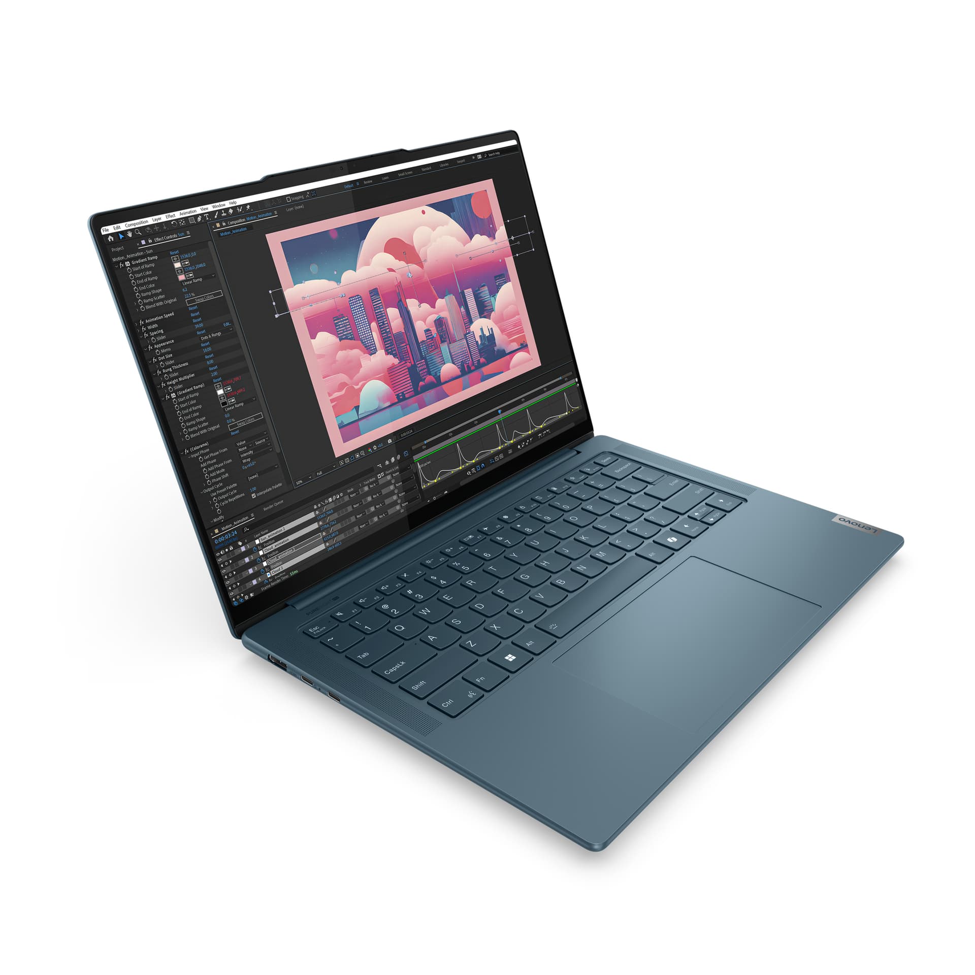 YG7 PRO 14 3K R7 8845HS 16GB 1TB UMA DOS"83E30026RM" — miniatură