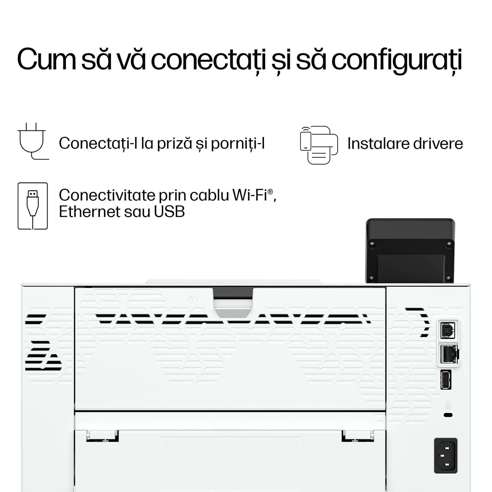 Imprimanta Laserjet Mono HP Pro 4007DW, A4, Functii: Impr., Viteza de Printare Monocrom: 47ppm, Viteza de printare color:, Conectivitate:USB|Retea|WiFi, Duplex:Da, ADF:Nu(incl.TV 11lei) "8X3E0A" — miniatură