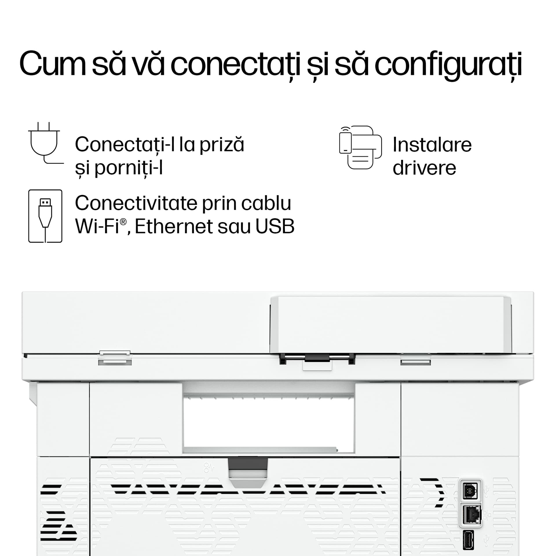 Multifunctional Laser Mono HP MFP 4113dw, A4, Functii: Impr.|Scan.|Cop., Viteza de Printare Monocrom: 47ppm, Viteza de printare color:, Conectivitate:USB|Retea|WiFi, Duplex:Da, ADF:DADF(incl.TV 11lei) "8X3F6A" — miniatură