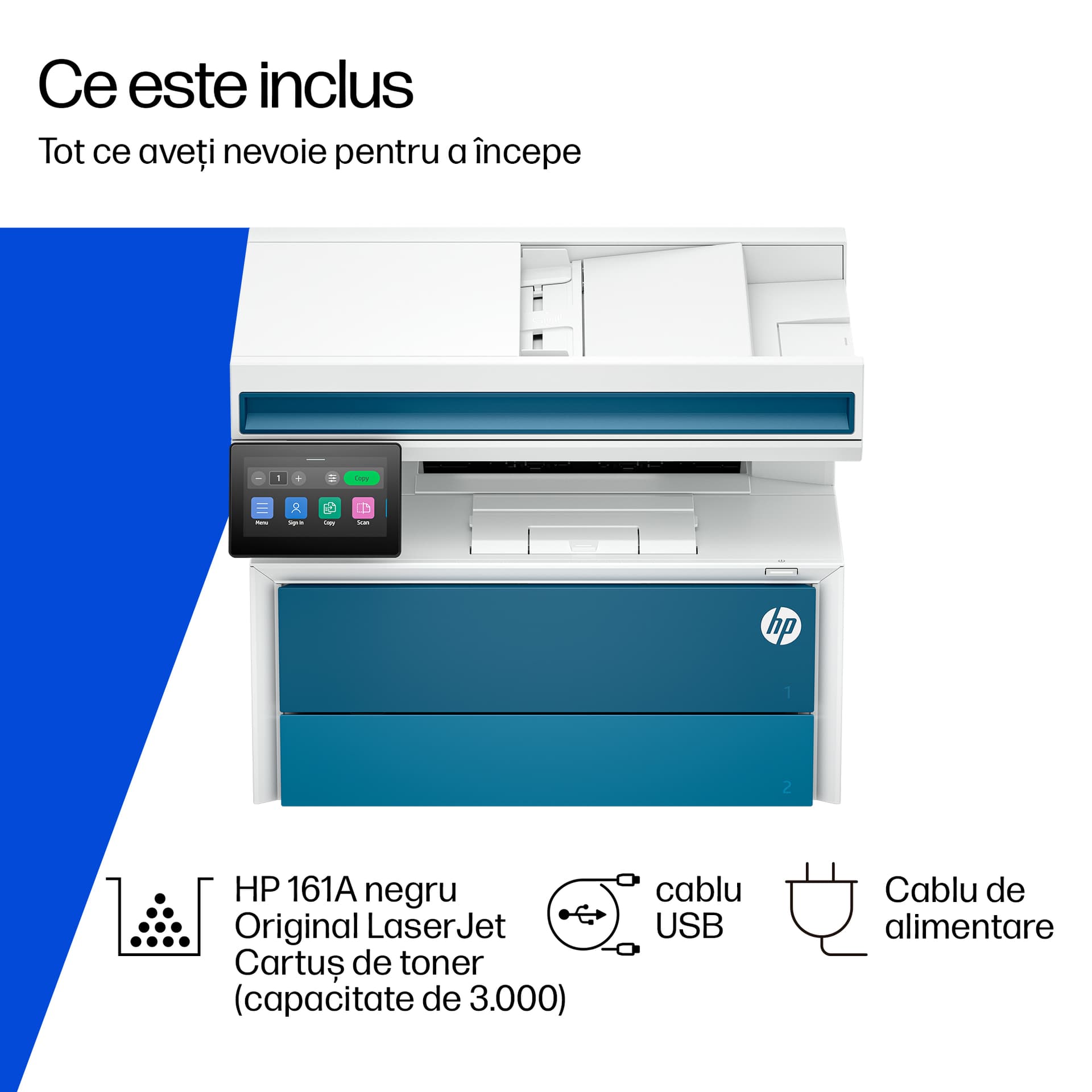 Multifunctional Laser Mono HP MFP 4113fdn, A4, Functii: Impr.|Scan.|Cop.|Fax, Viteza de Printare Monocrom: 47ppm, Viteza de printare color:, Conectivitate:USB|Retea, Duplex:Da, ADF:DADF(incl.TV 11lei) "8X3F8A" — miniatură