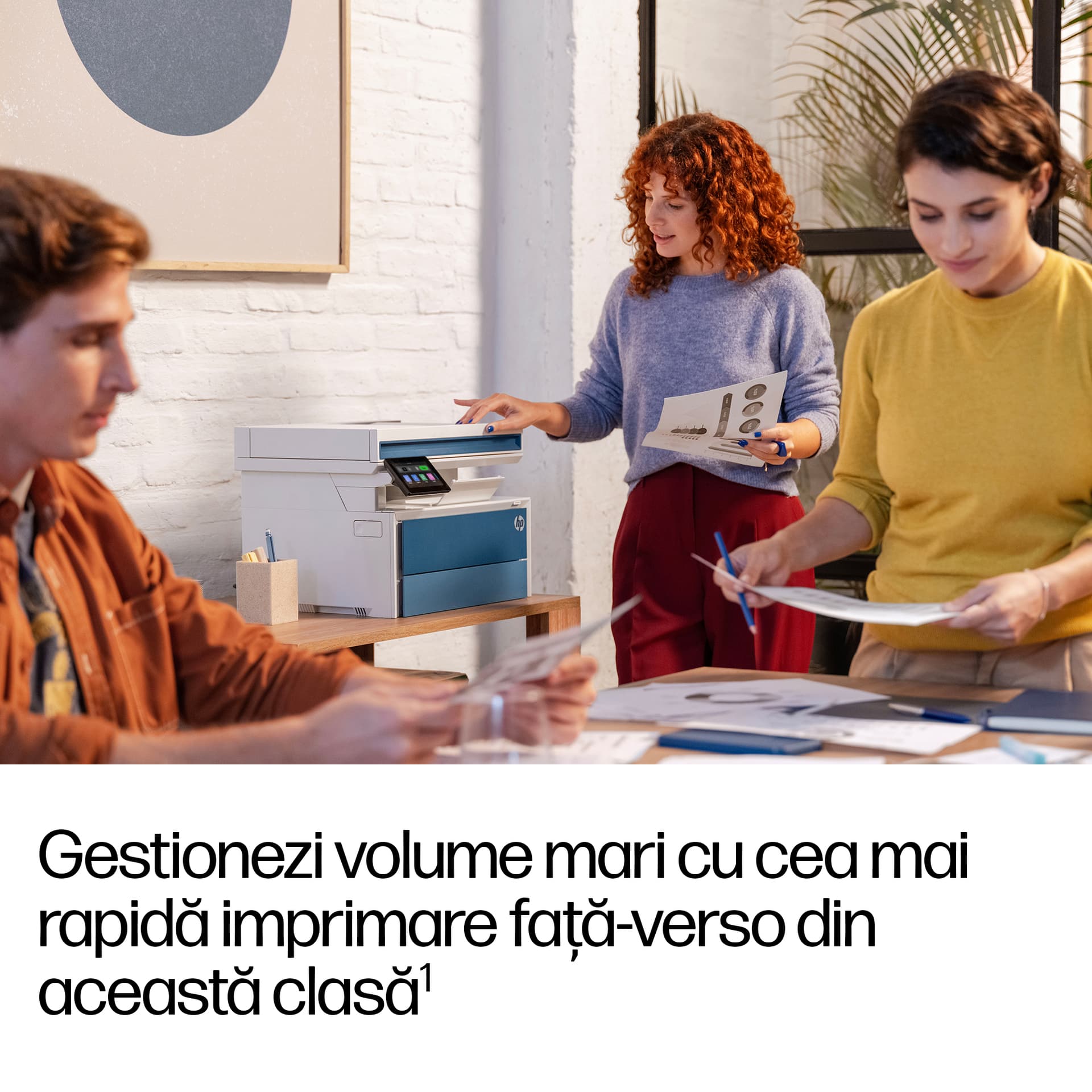 Multifunctional Laser Mono HP MFP 4113fdw, A4, Functii: Impr.|Scan.|Cop.|Fax, Viteza de Printare Monocrom: 47ppm, Viteza de printare color:, Conectivitate:USB|Retea|WiFi, Duplex:Da, ADF:DADF(incl.TV 11lei) "8X3G0A" — miniatură