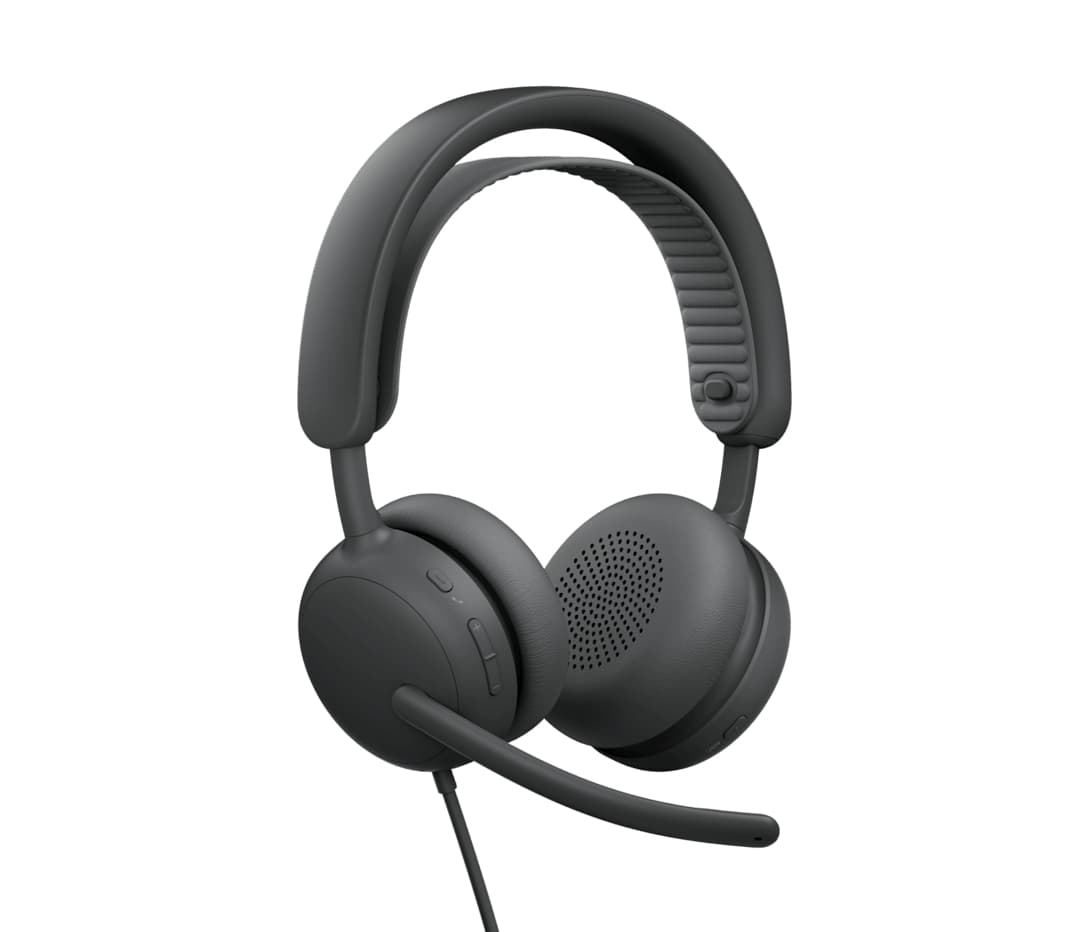 LOGITECH Zone Wired 2 Headset - Graphite"981-001619" — miniatură
