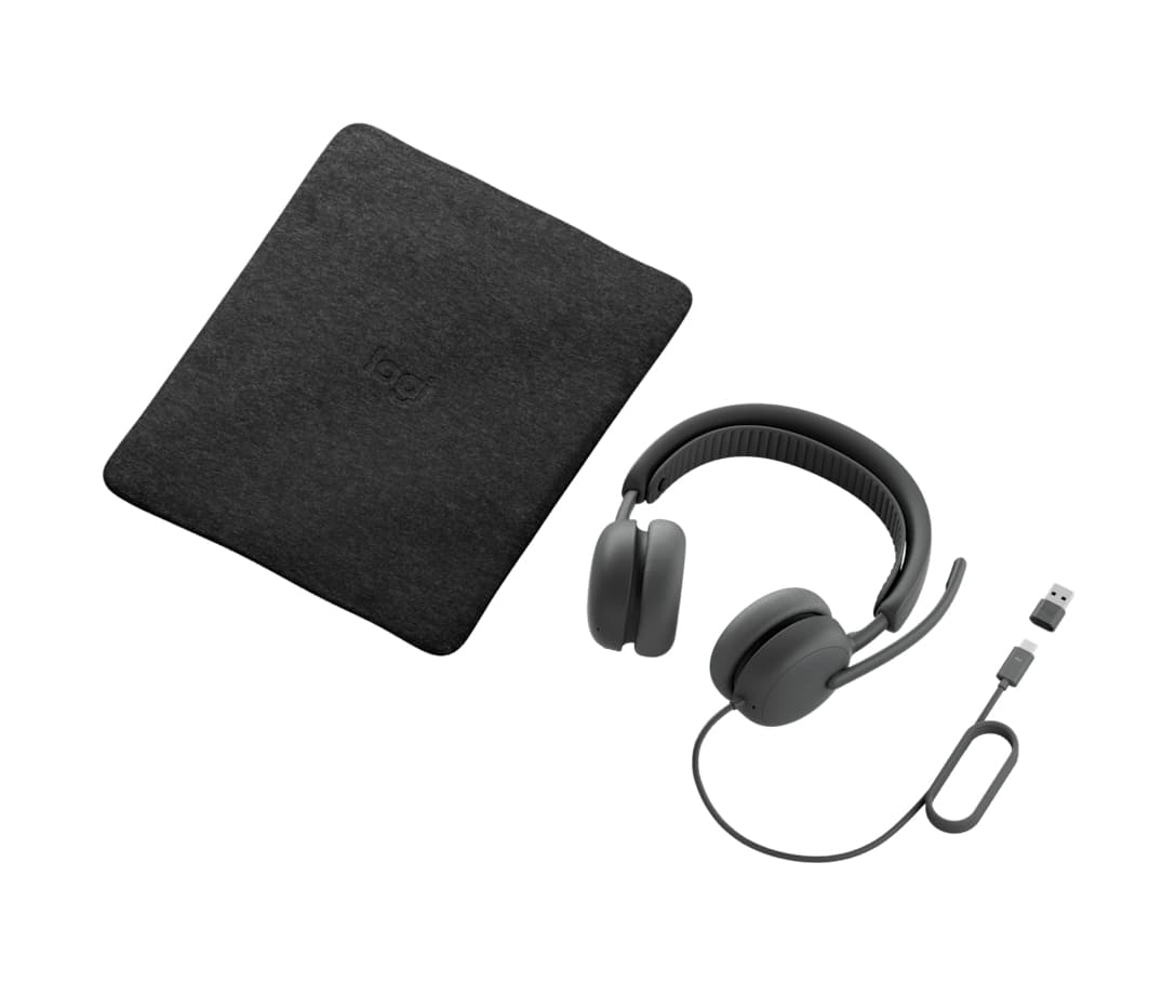 LOGITECH Zone Wired 2 Headset - Graphite"981-001619" — miniatură