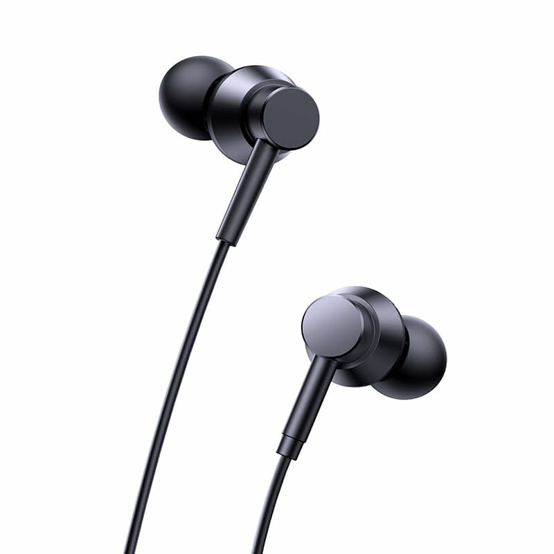 CASTI Baseus Encok CZ11, in ear, pt smartphone, aluminiu, microfon pe fir, conectare prin cablu USB Type-C, negru "A00164300113-Z1" — miniatură