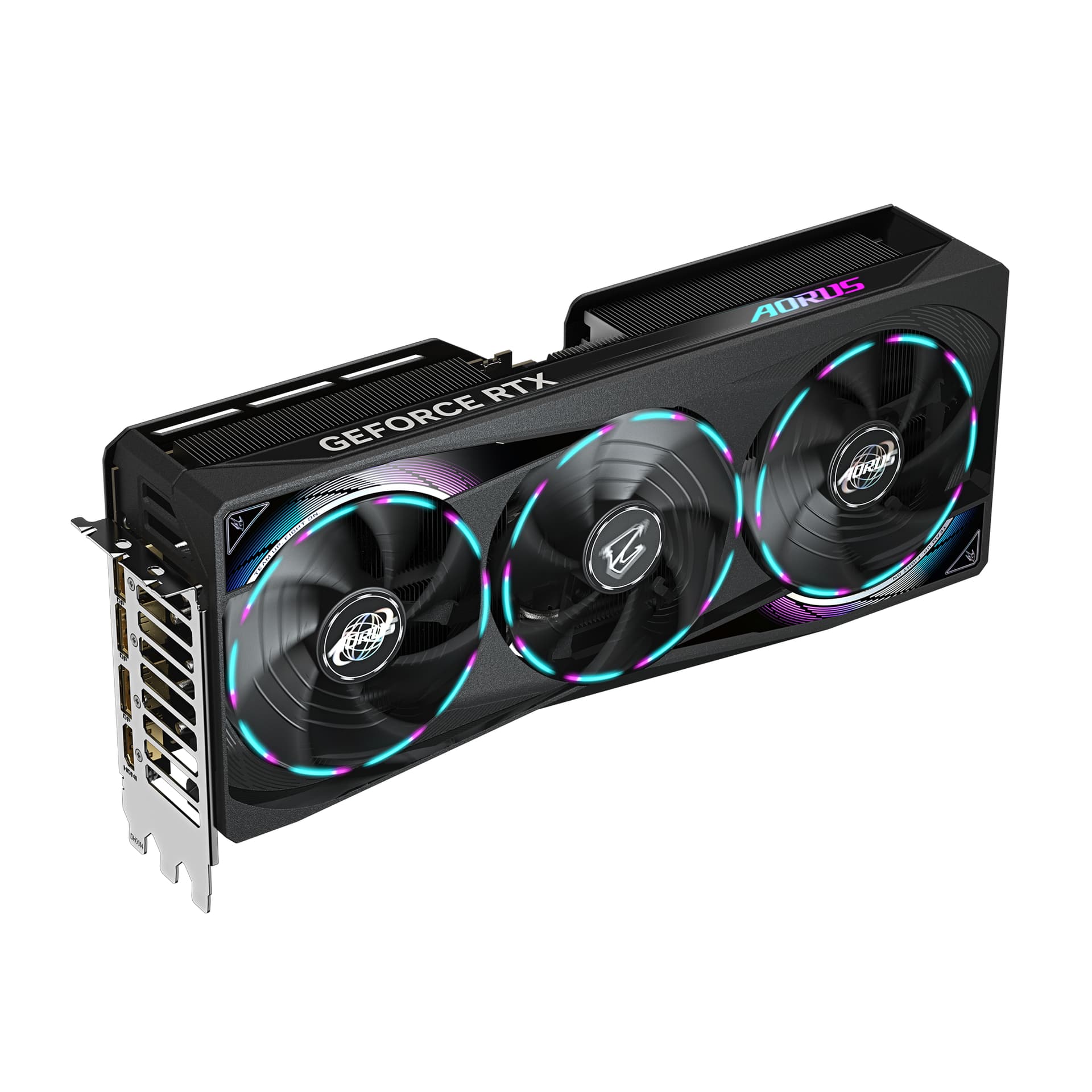 VGA GIGABYTE AORUS RTX 5070 MASTER 12GB"GV-N5070AORUS M-12GD" — miniatură