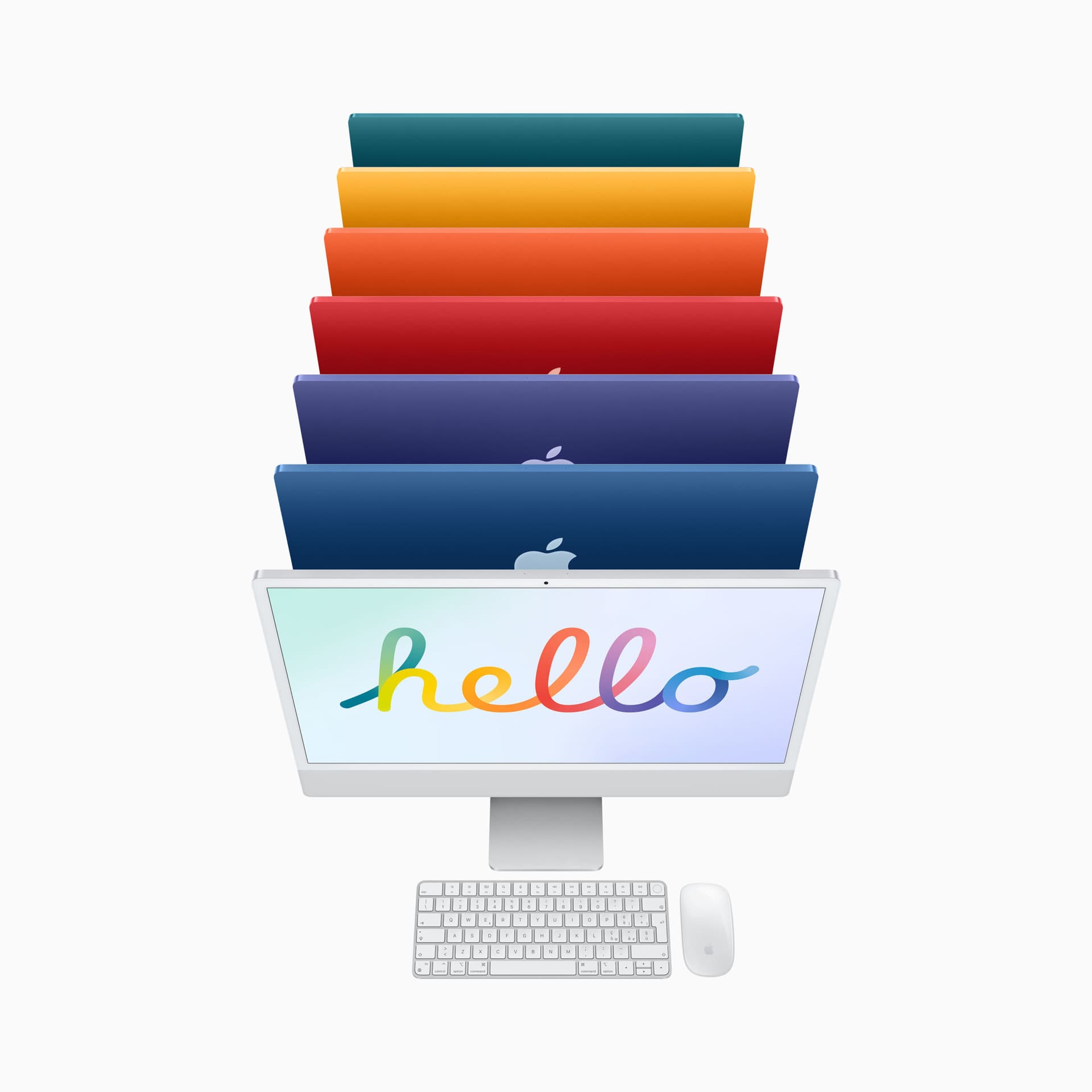 iMAC 24 M1 GPU 8-core 8GB 512GB INT BL"MGPL3ZE/A" — miniatură