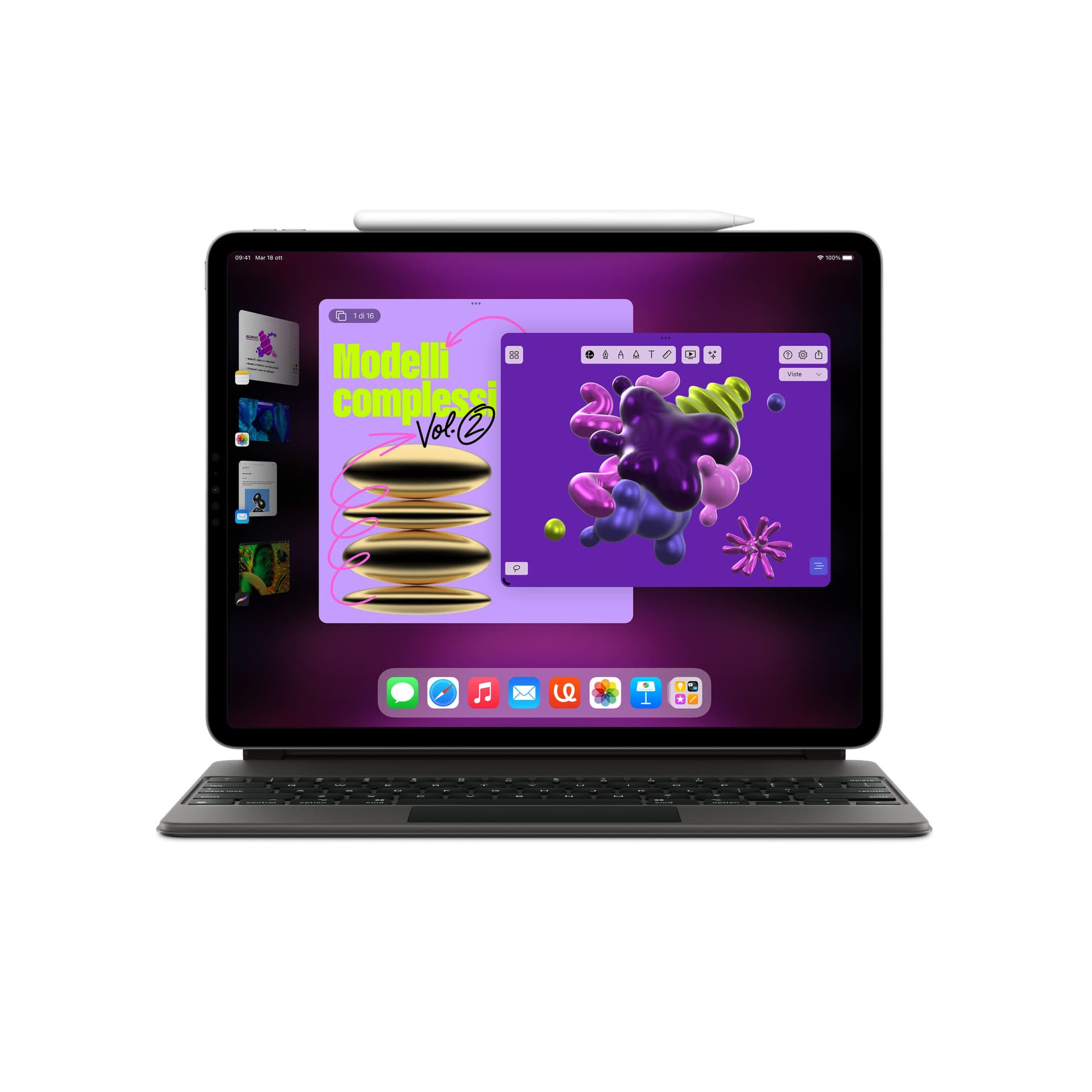 IPAD PRO(4th) 11 CELLULAR 256GB SILVER"MNYF3HC/A" — miniatură